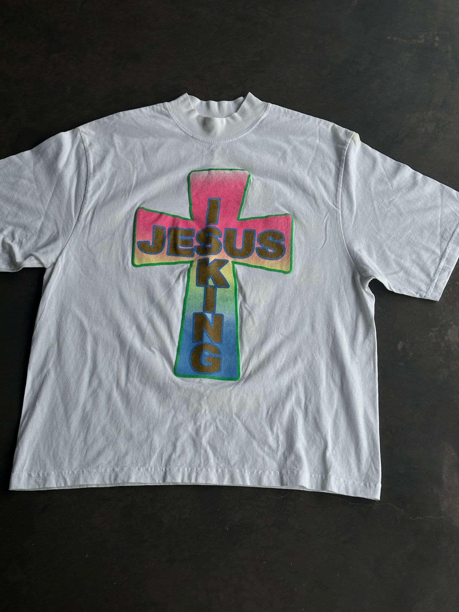 Jesus Is King AWGE Tee L