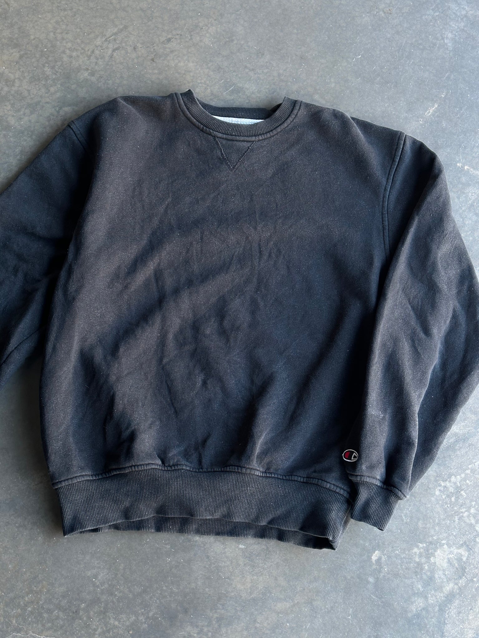 Vintage Champion Blank Sweater L