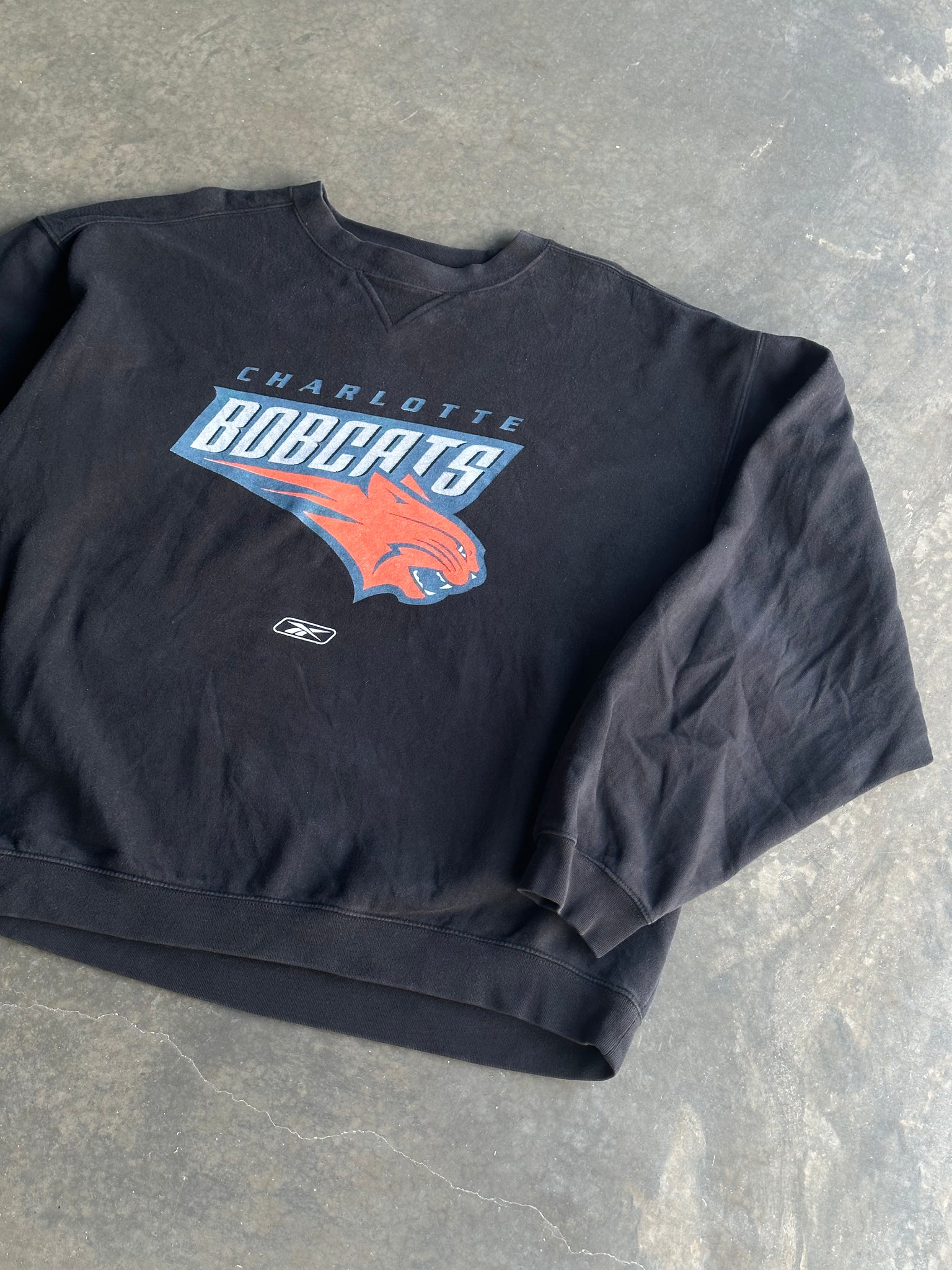 Vintage Bobcats Reebok Sweater XL