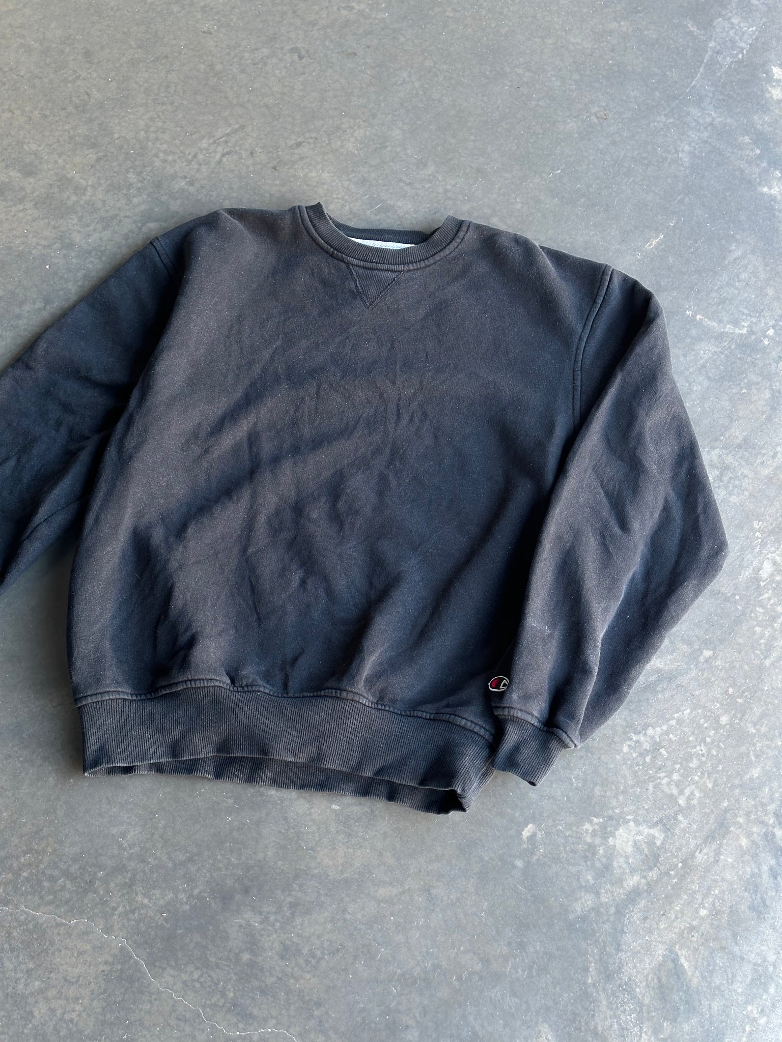 Vintage Champion Blank Sweater L