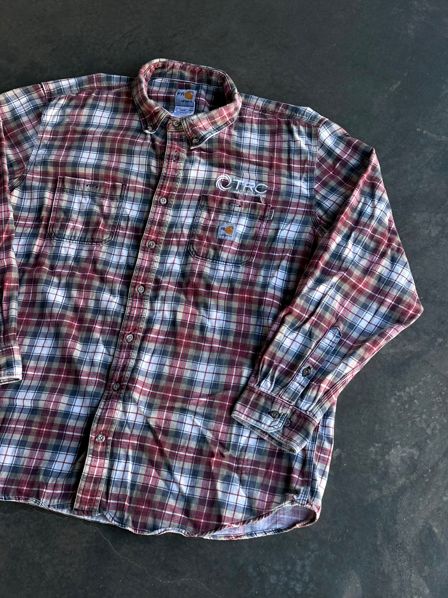 Vintage Carhartt Plaid Shirt 2XL
