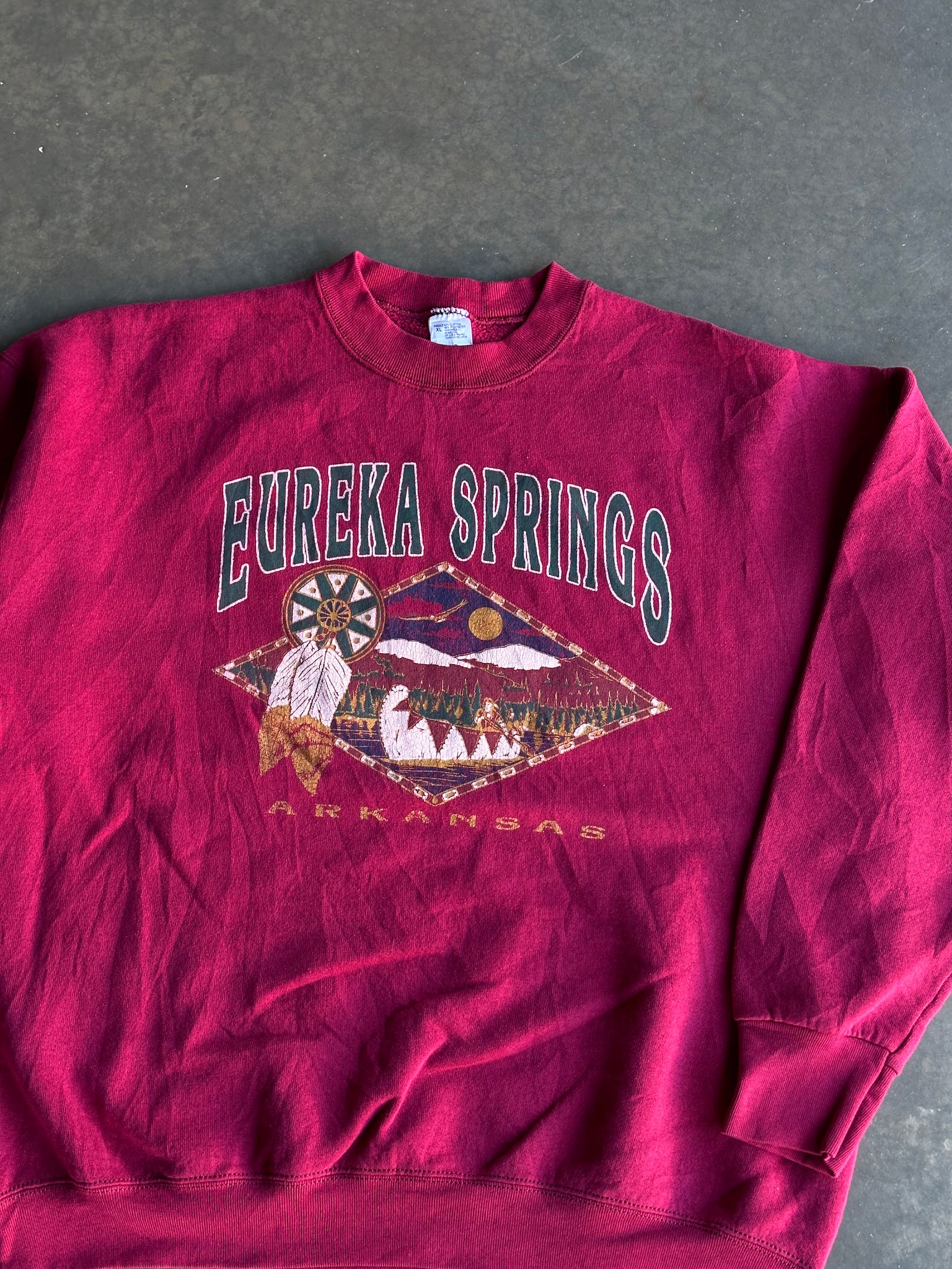 Vintage Eureka Springs Sweater L