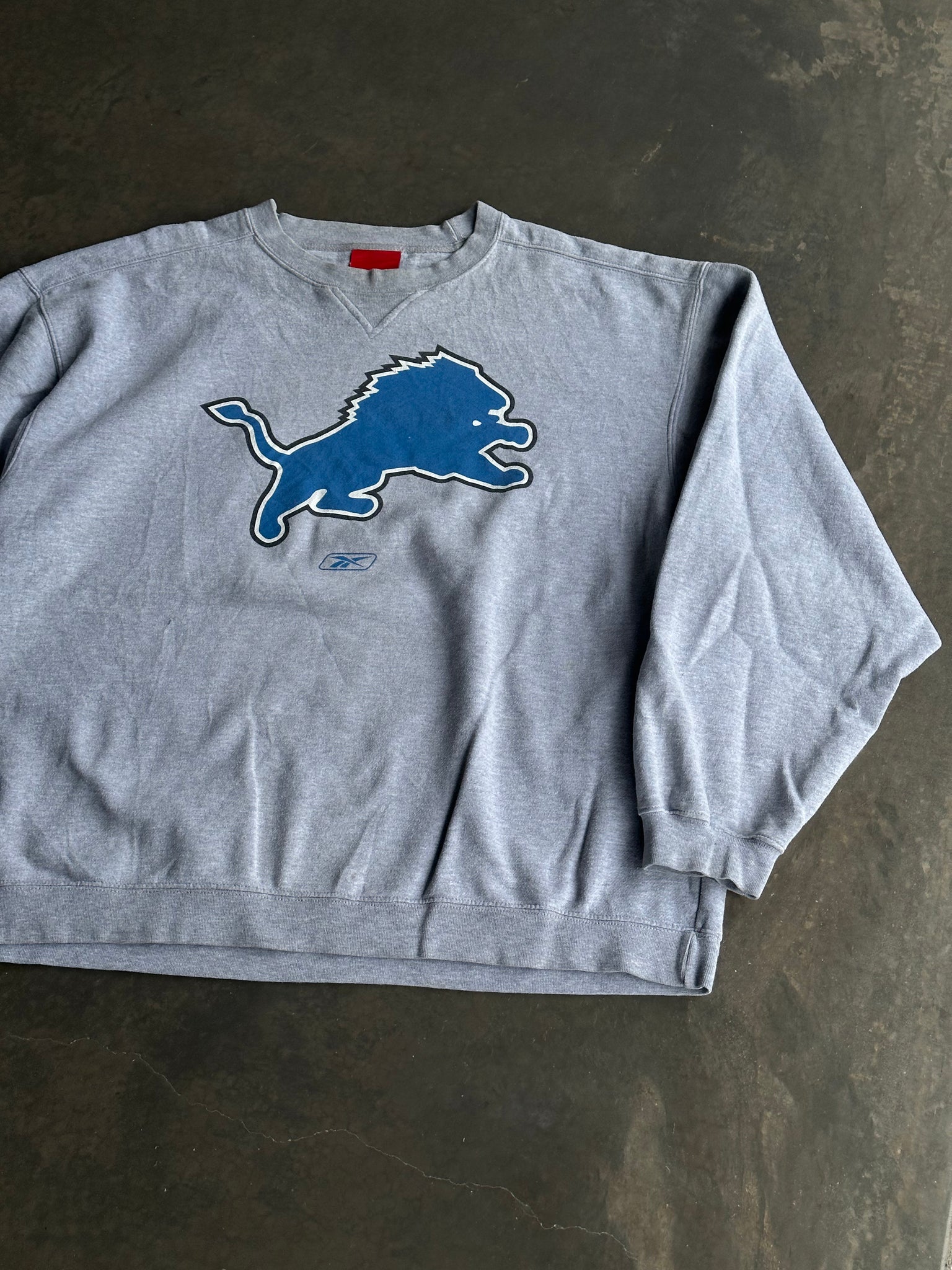 Vintage Reebok Detroit Lions Sweater XL