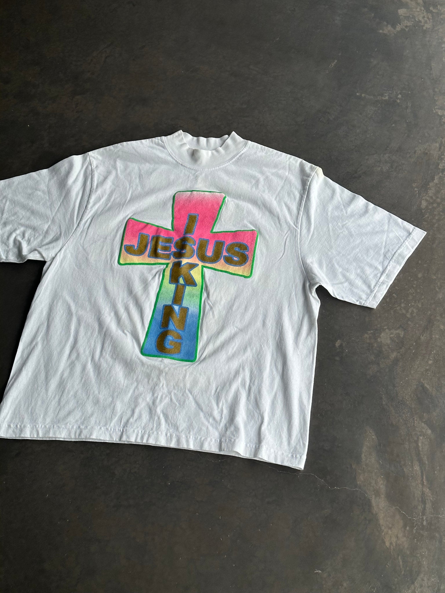 Jesus Is King AWGE Tee L