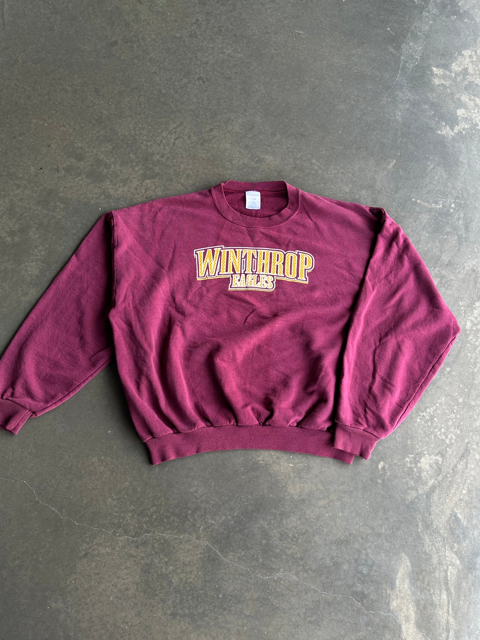 Vintage Winthrop Eagles Sweater L
