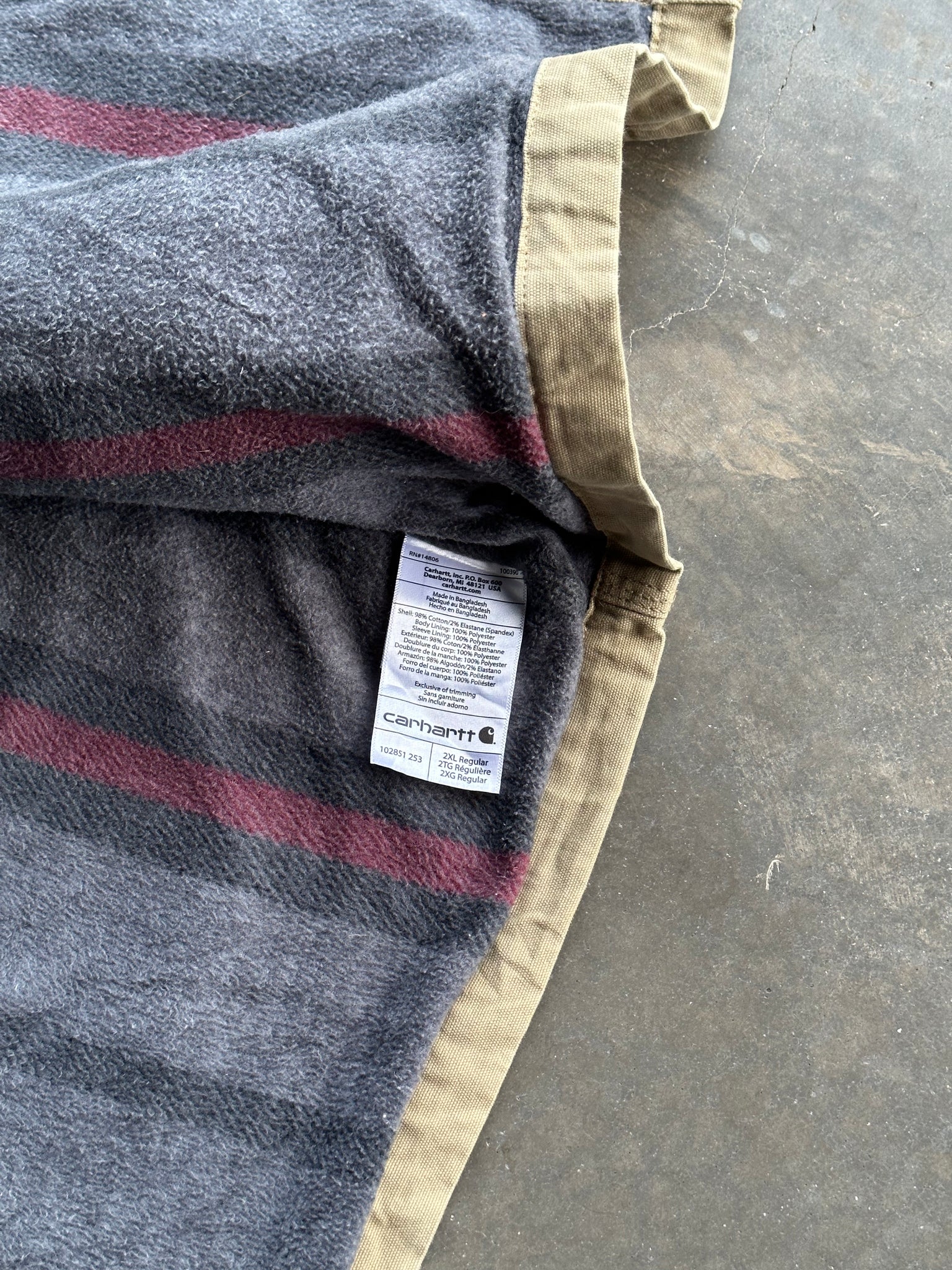 Vintage Carhartt Overshirt Jacket 2XL
