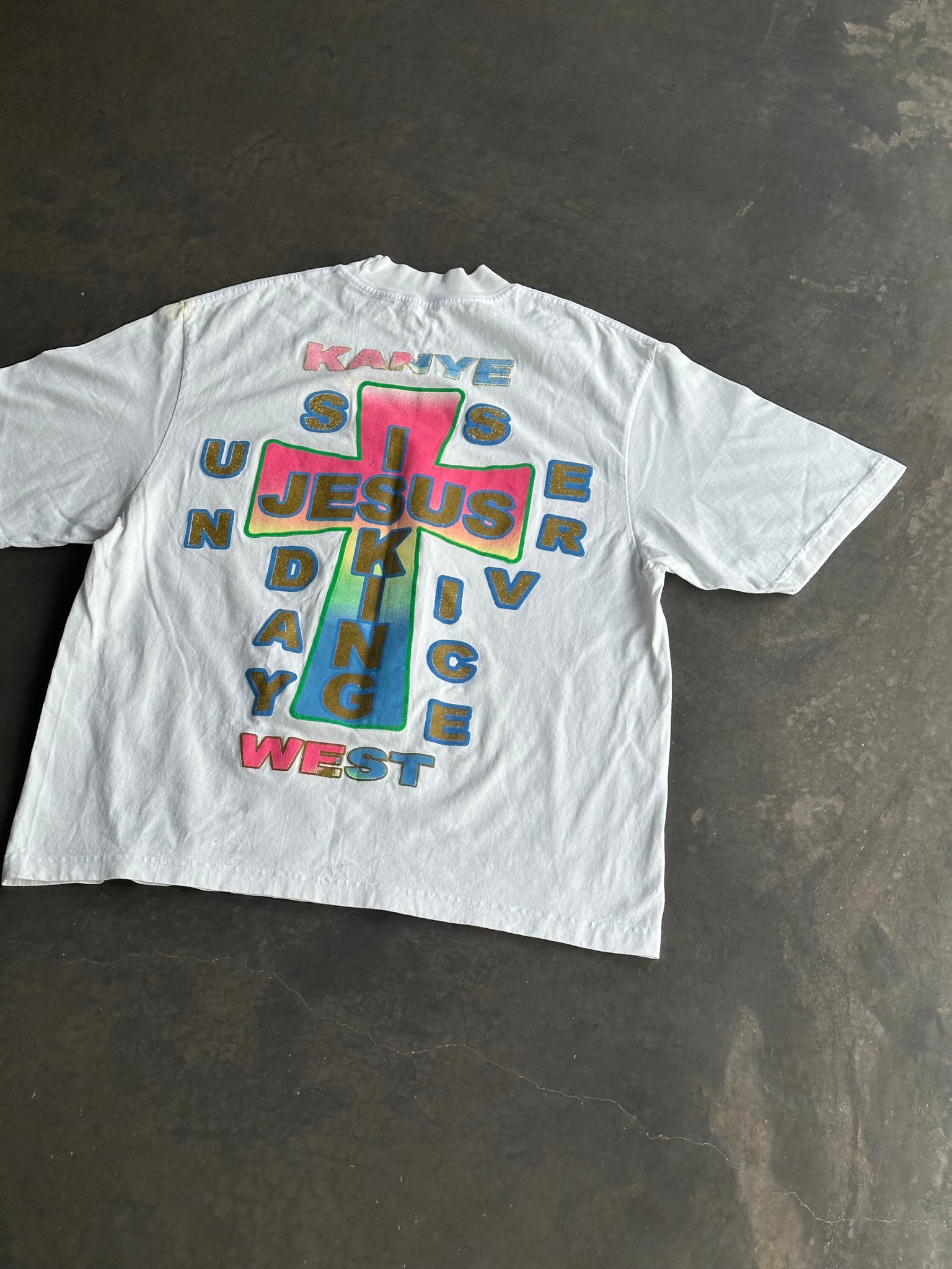 Jesus Is King AWGE Tee L