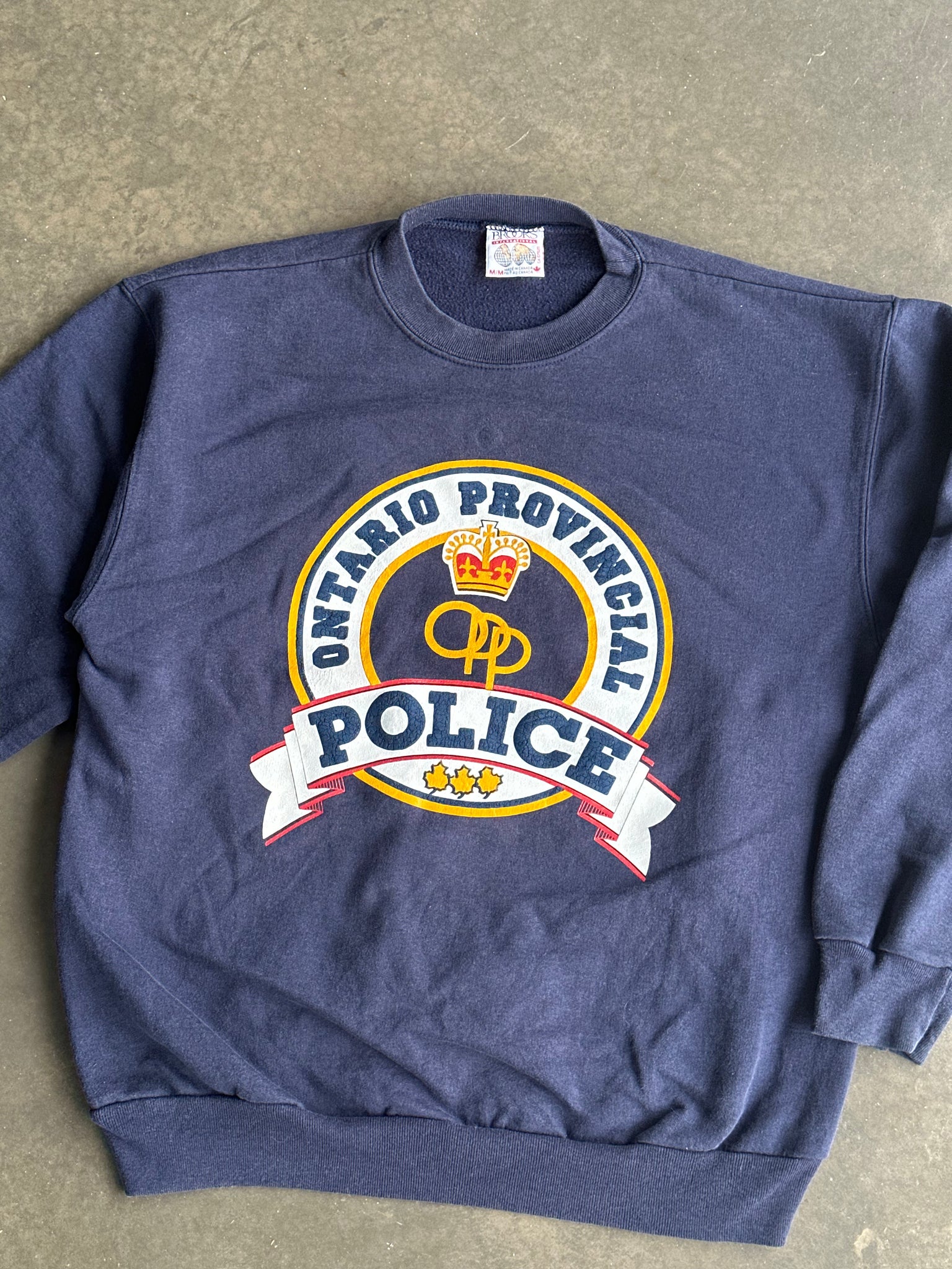 Vintage Ontario Police Sweater L