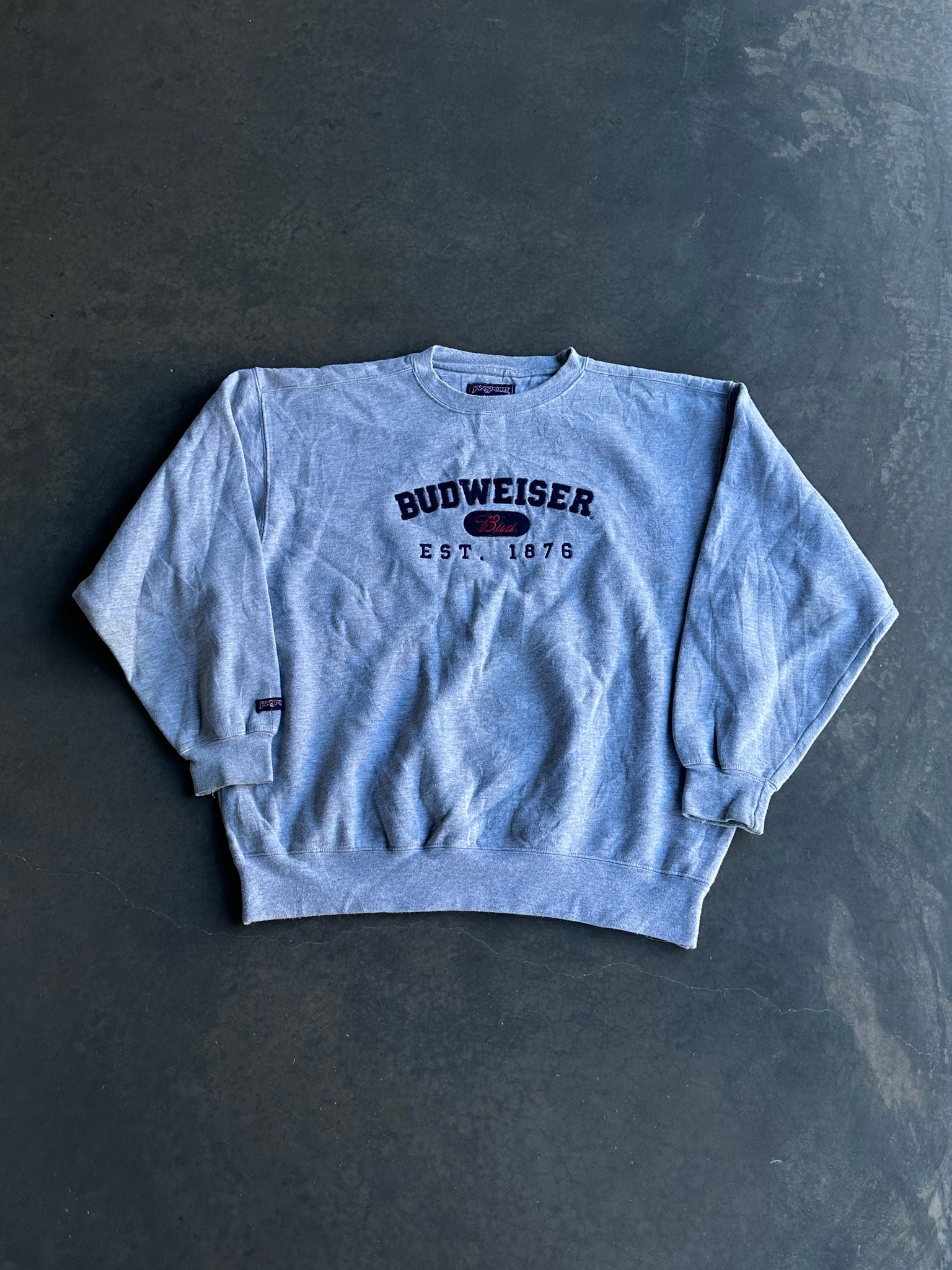 Vintage Budweiser Jansport Sweater L