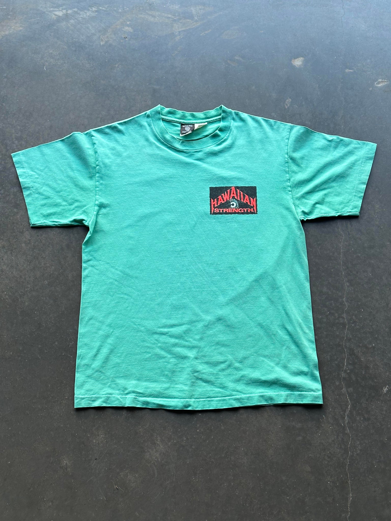 Vintage Hawaiian Strength Warner Bros Tee L