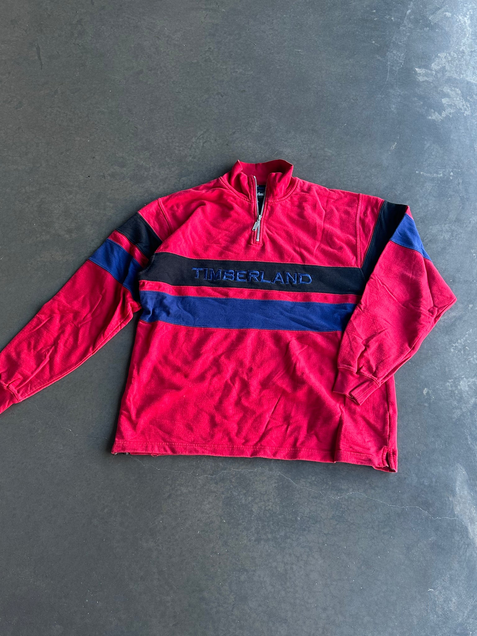 Vintage Timberland QZ Sweater XL