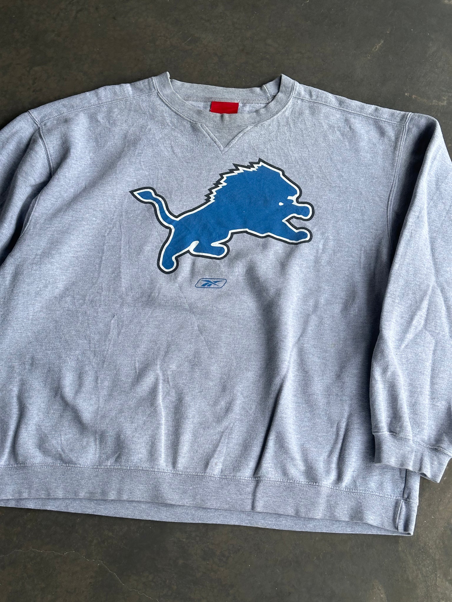 Vintage Reebok Detroit Lions Sweater XL