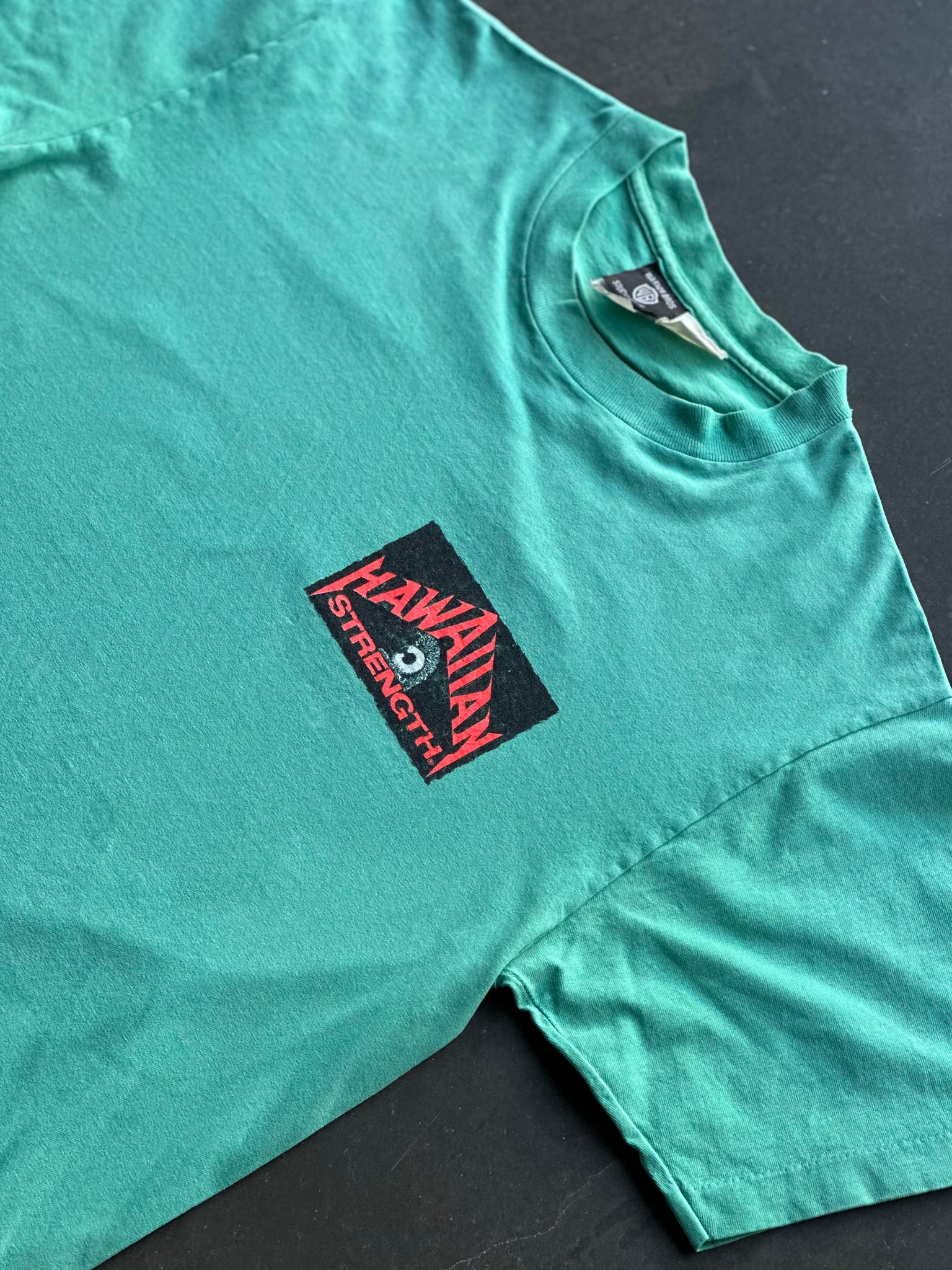 Vintage Hawaiian Strength Warner Bros Tee L