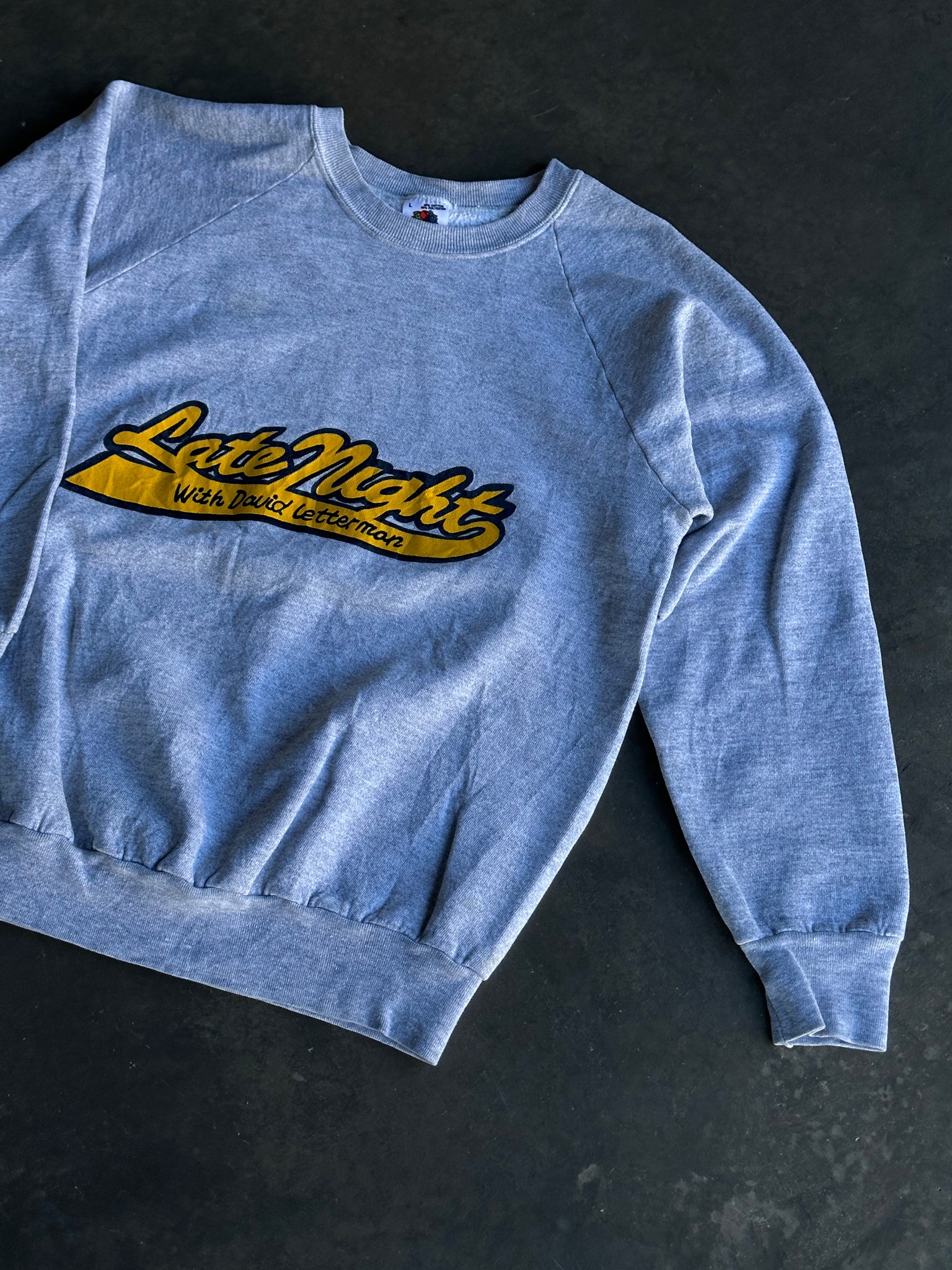 Vintage Late Night David Letterman Sweater M