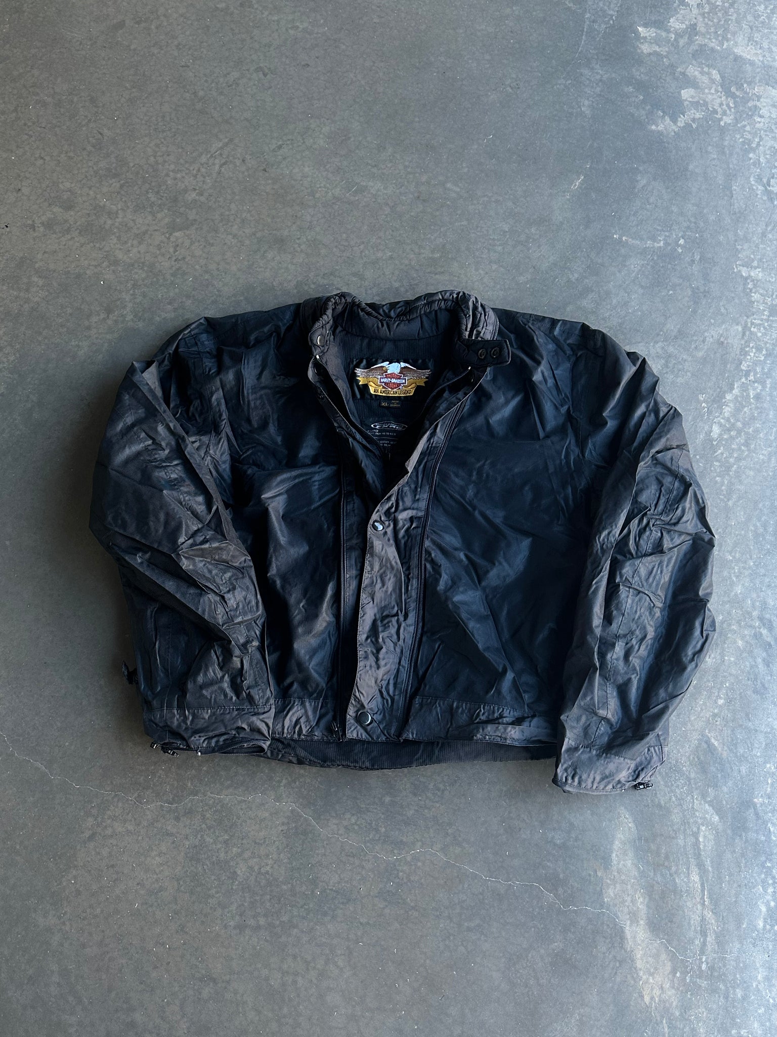 Vintage Harley Davidson Windbreaker XL