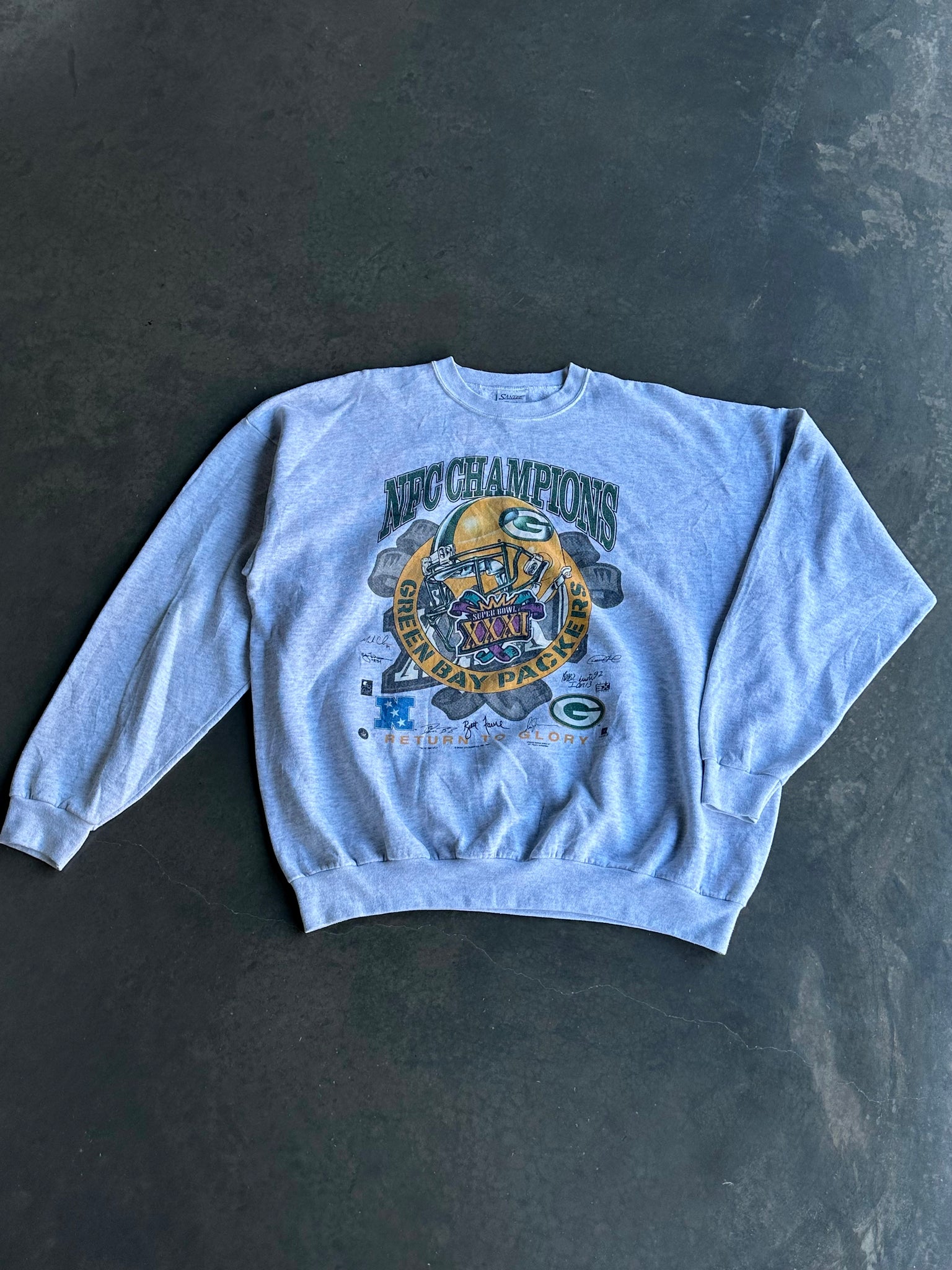 Vintage Green Bay Packers Sweater XL