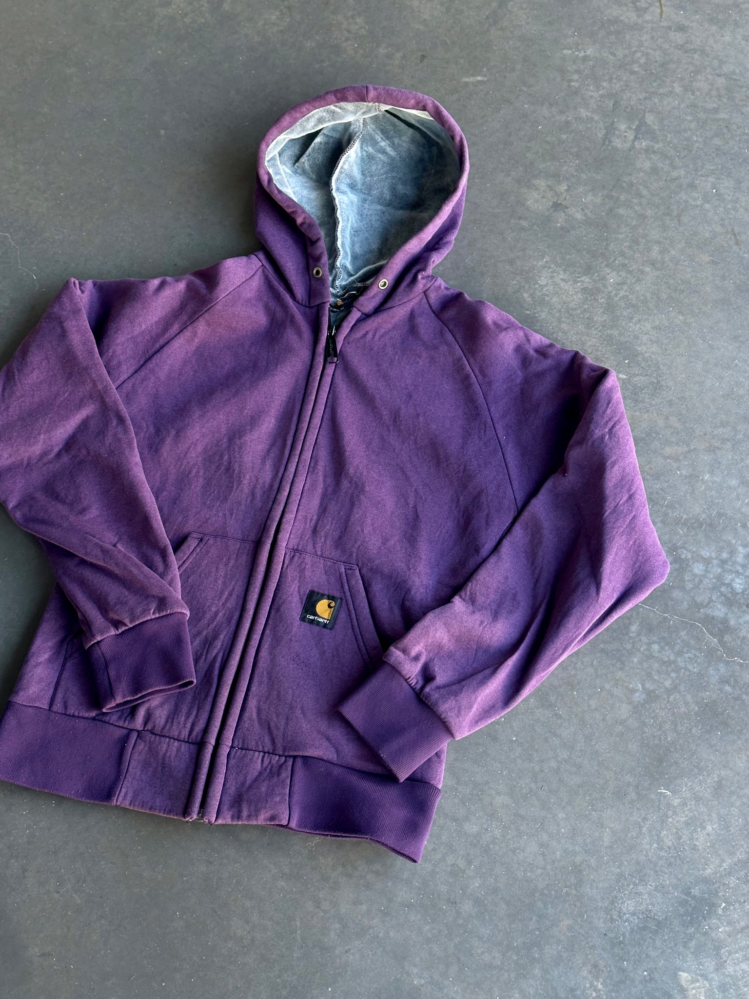 Vintage Carhartt Zip Up Hoodie S