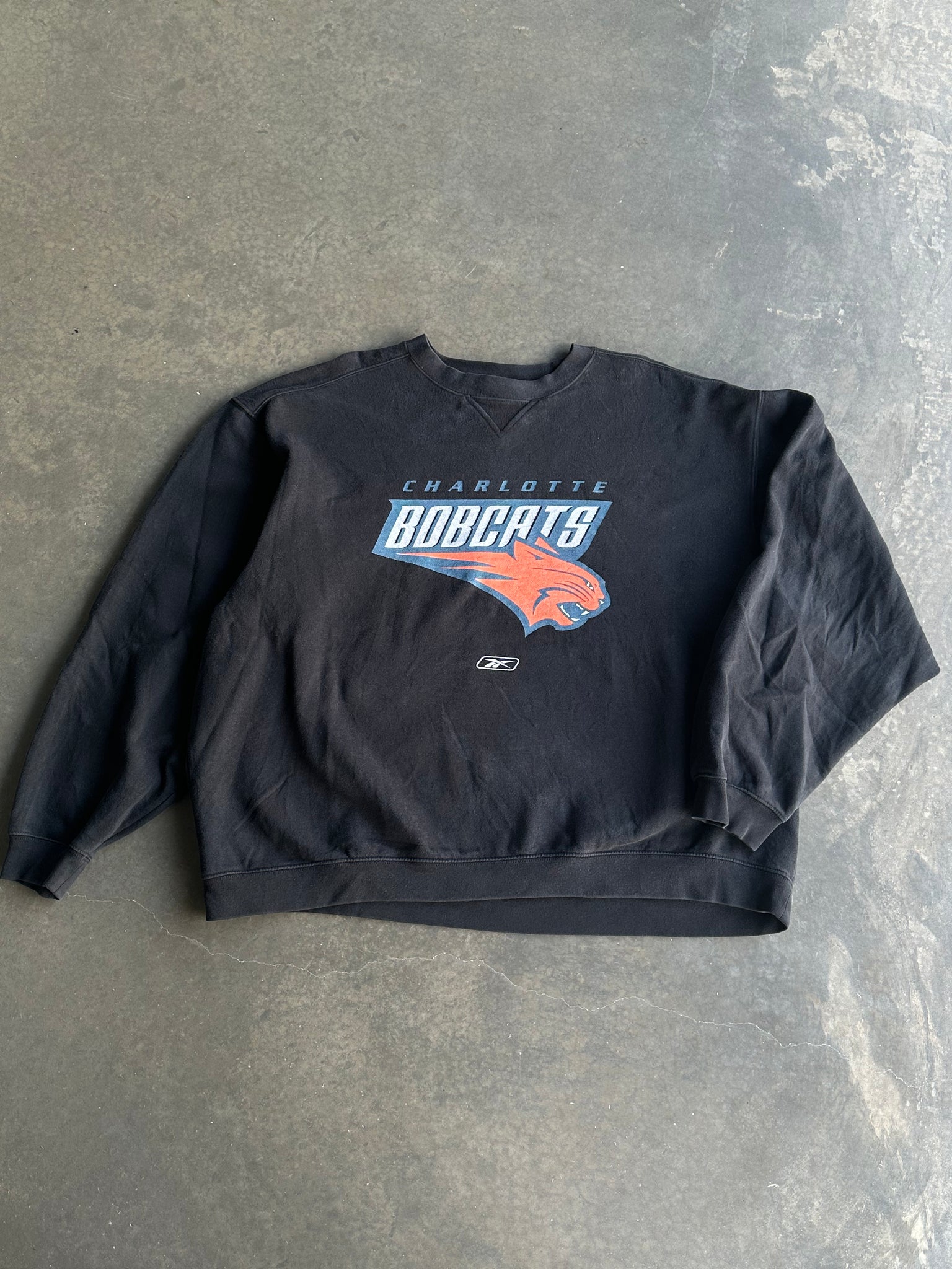 Vintage Bobcats Reebok Sweater XL
