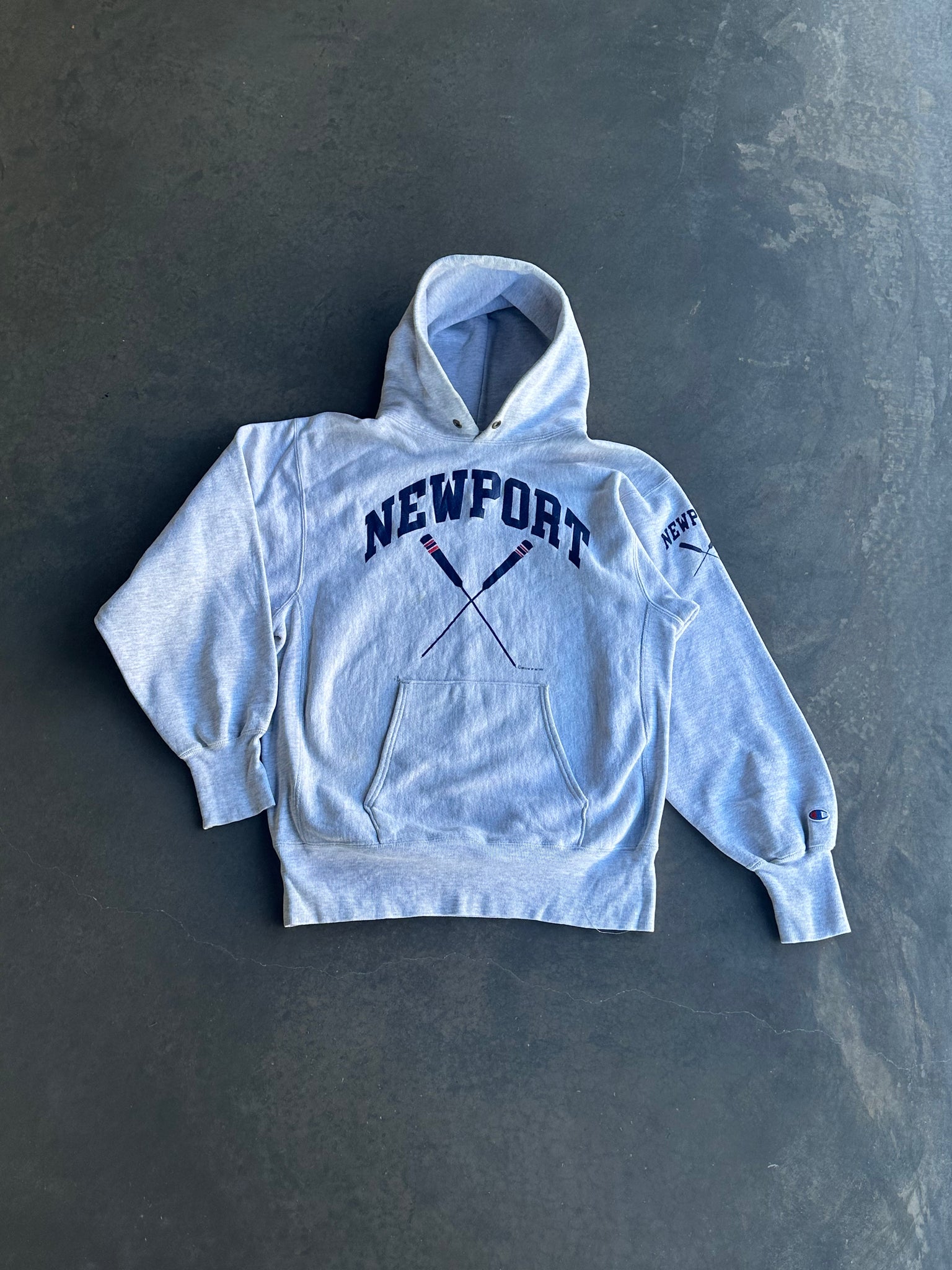 Vintage Newport Champion Hoodie (ADD SIZING)