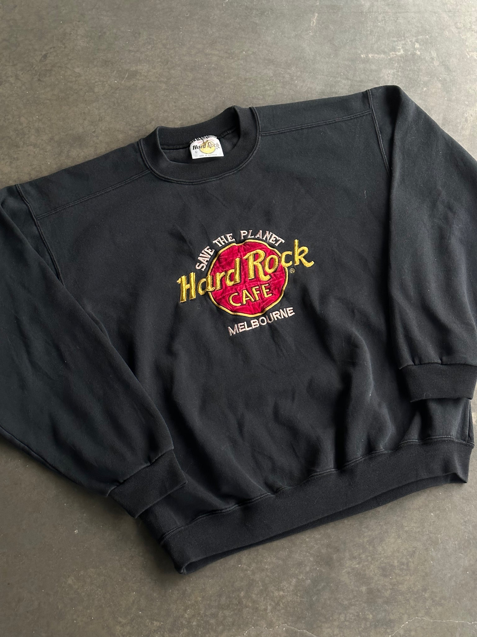 Vintage Hard Rock Sweater L