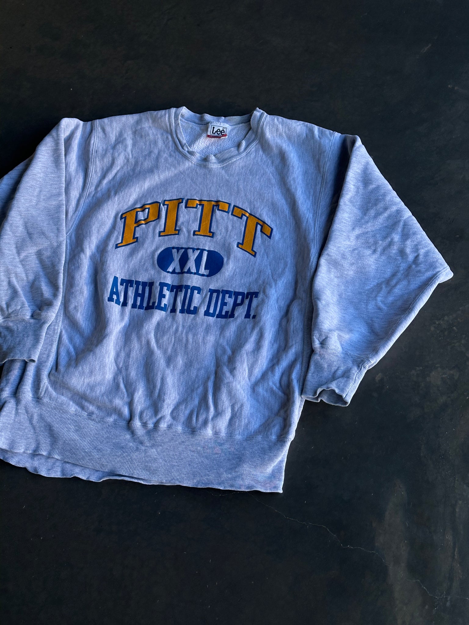 Vintage Pitt Athletic Lee Sweater L