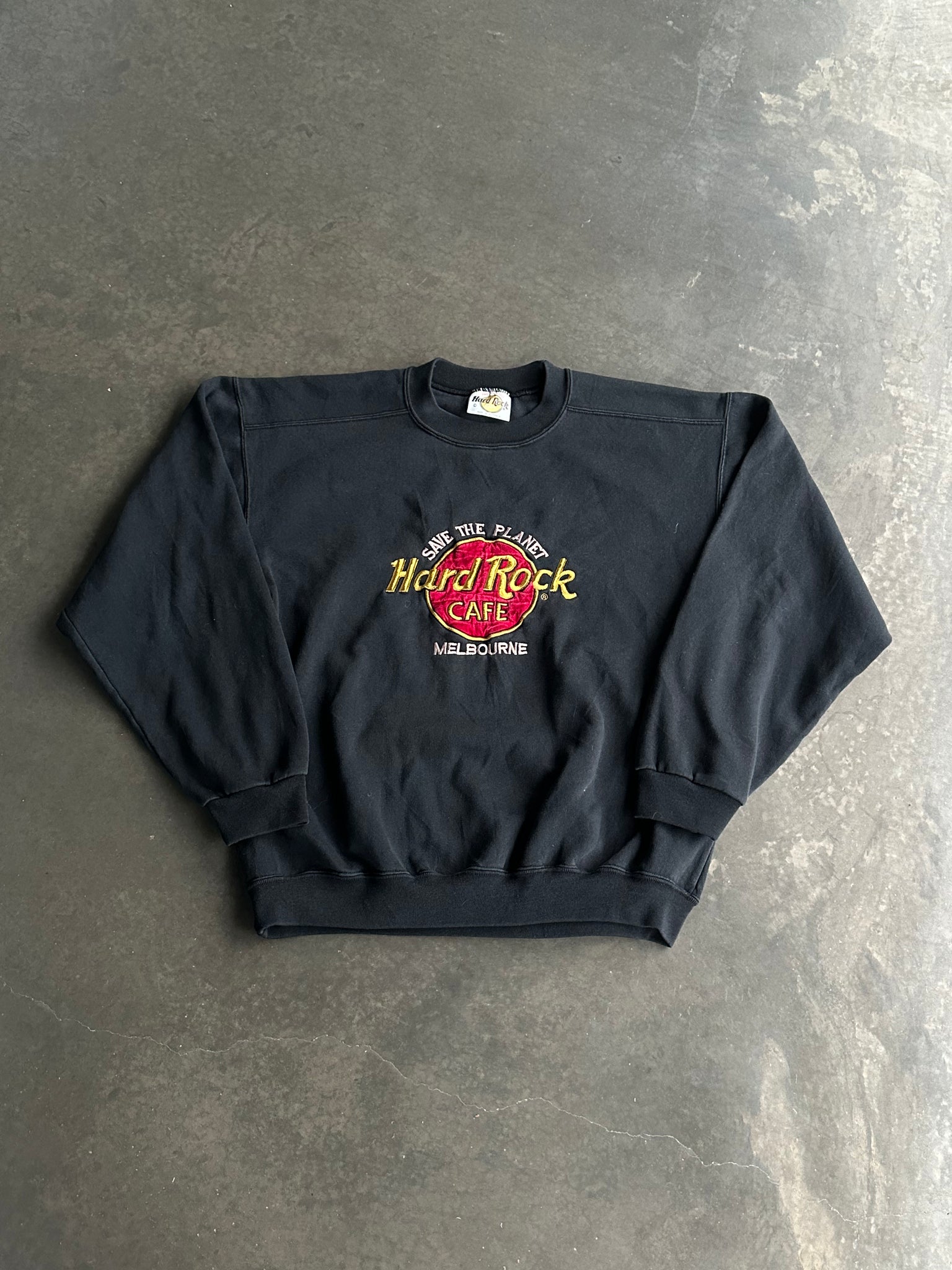 Vintage Hard Rock Sweater L
