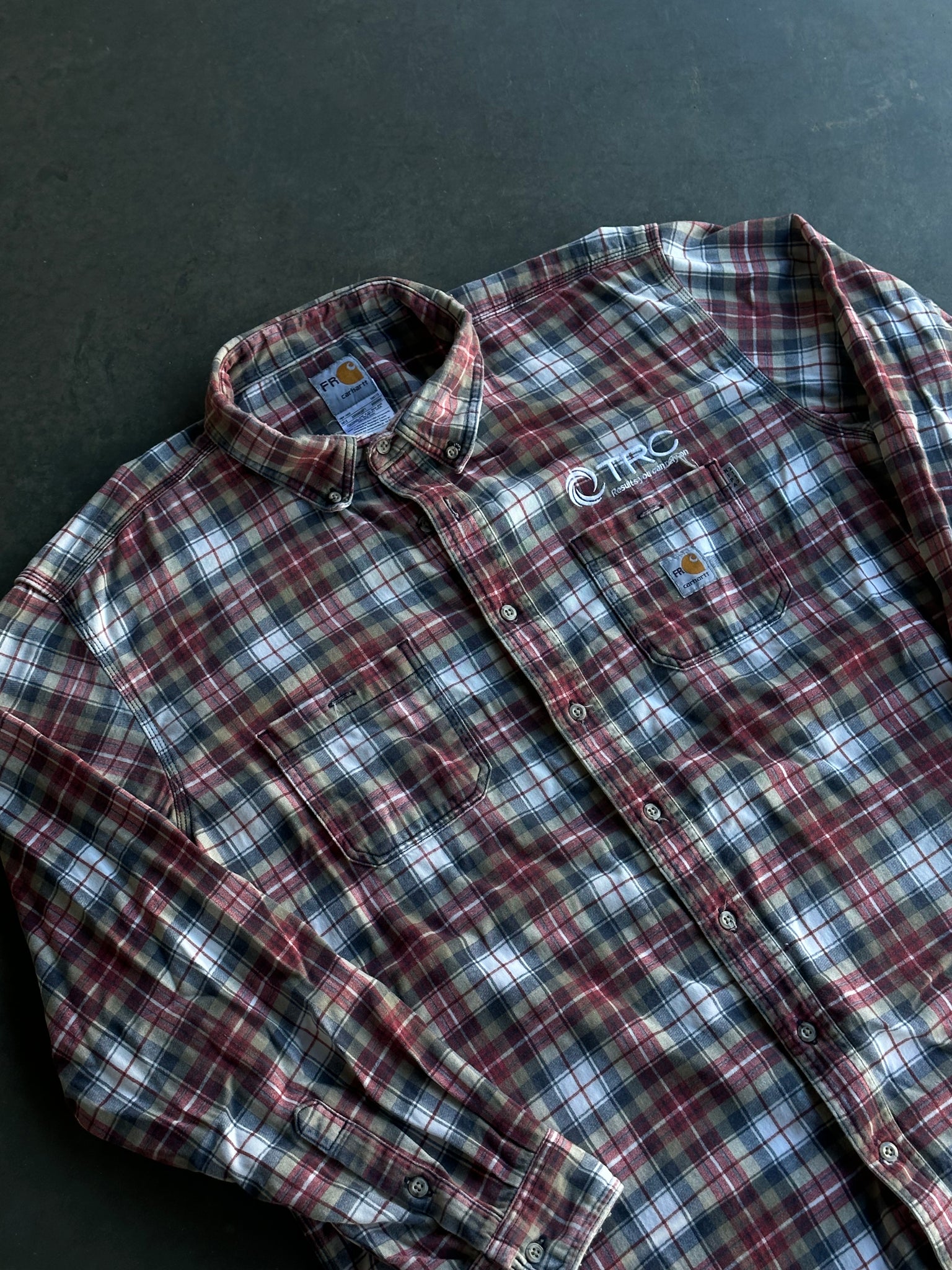Vintage Carhartt Plaid Shirt 2XL