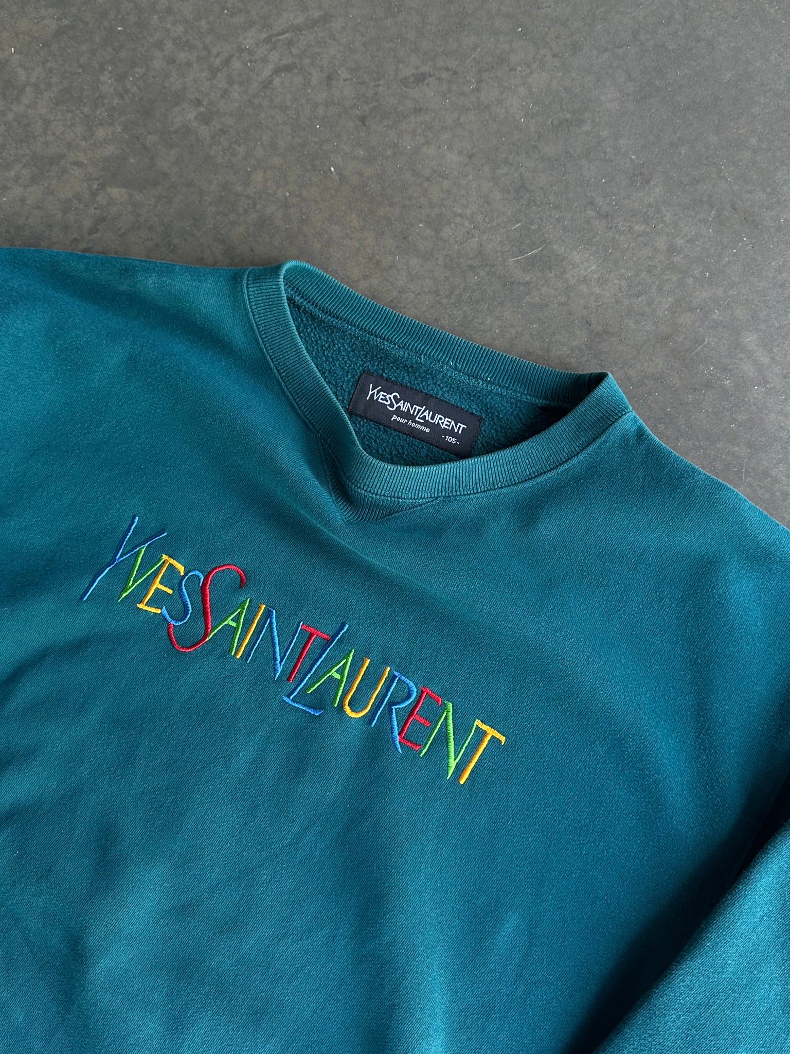 Vintage Bootleg YSL Sweater L