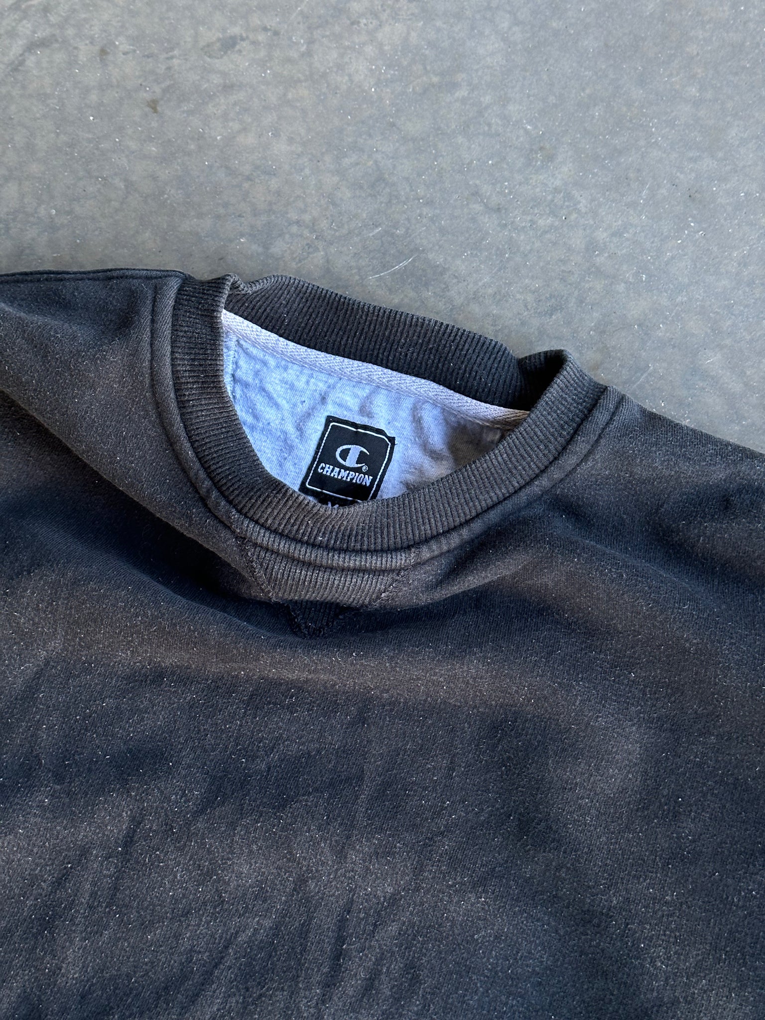 Vintage Champion Blank Sweater L