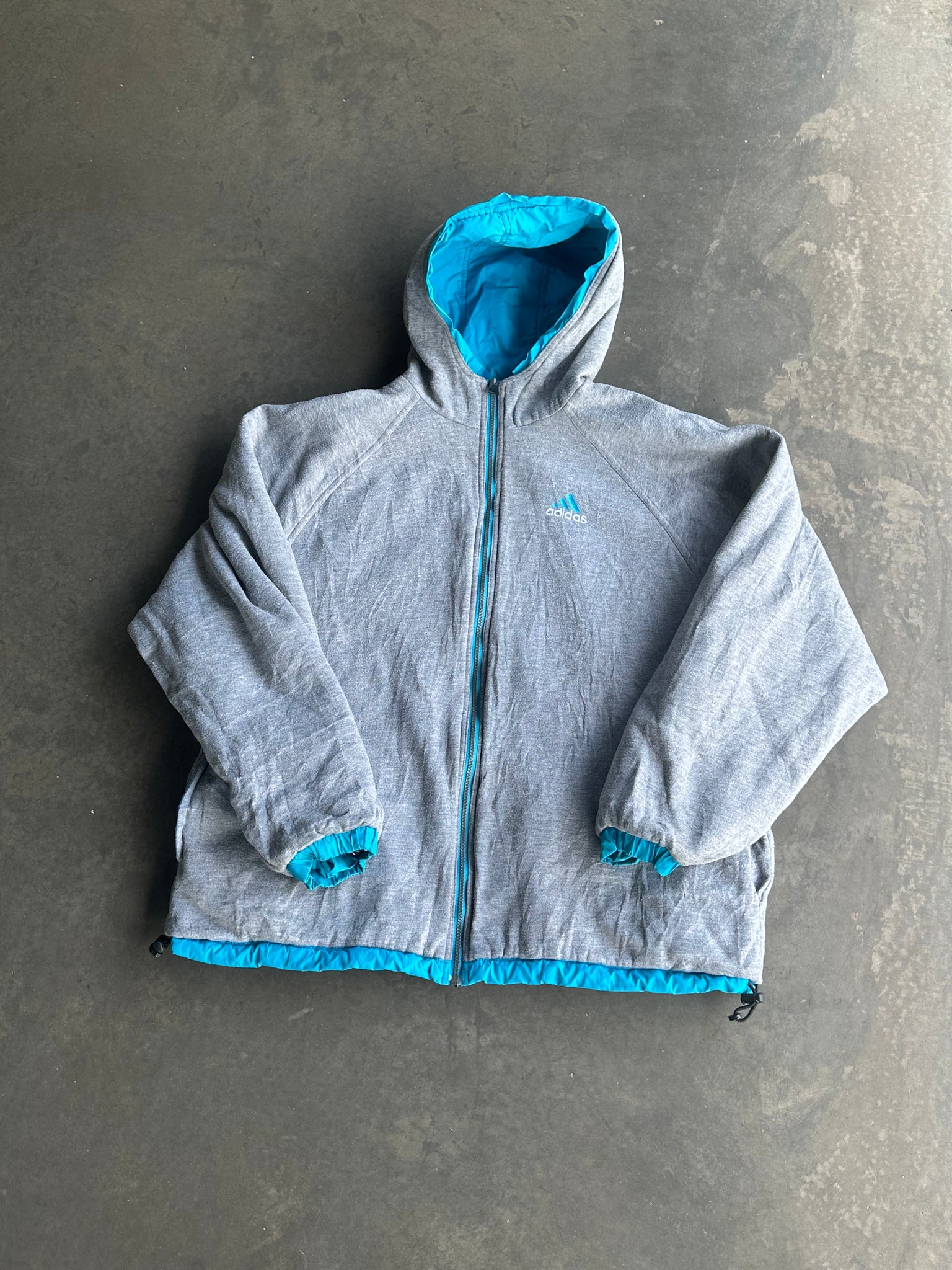 Vintage Adidas Reversible Windbreaker XL