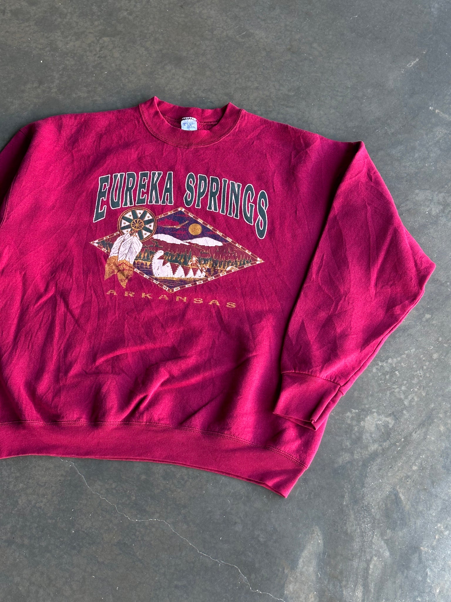 Vintage Eureka Springs Sweater L