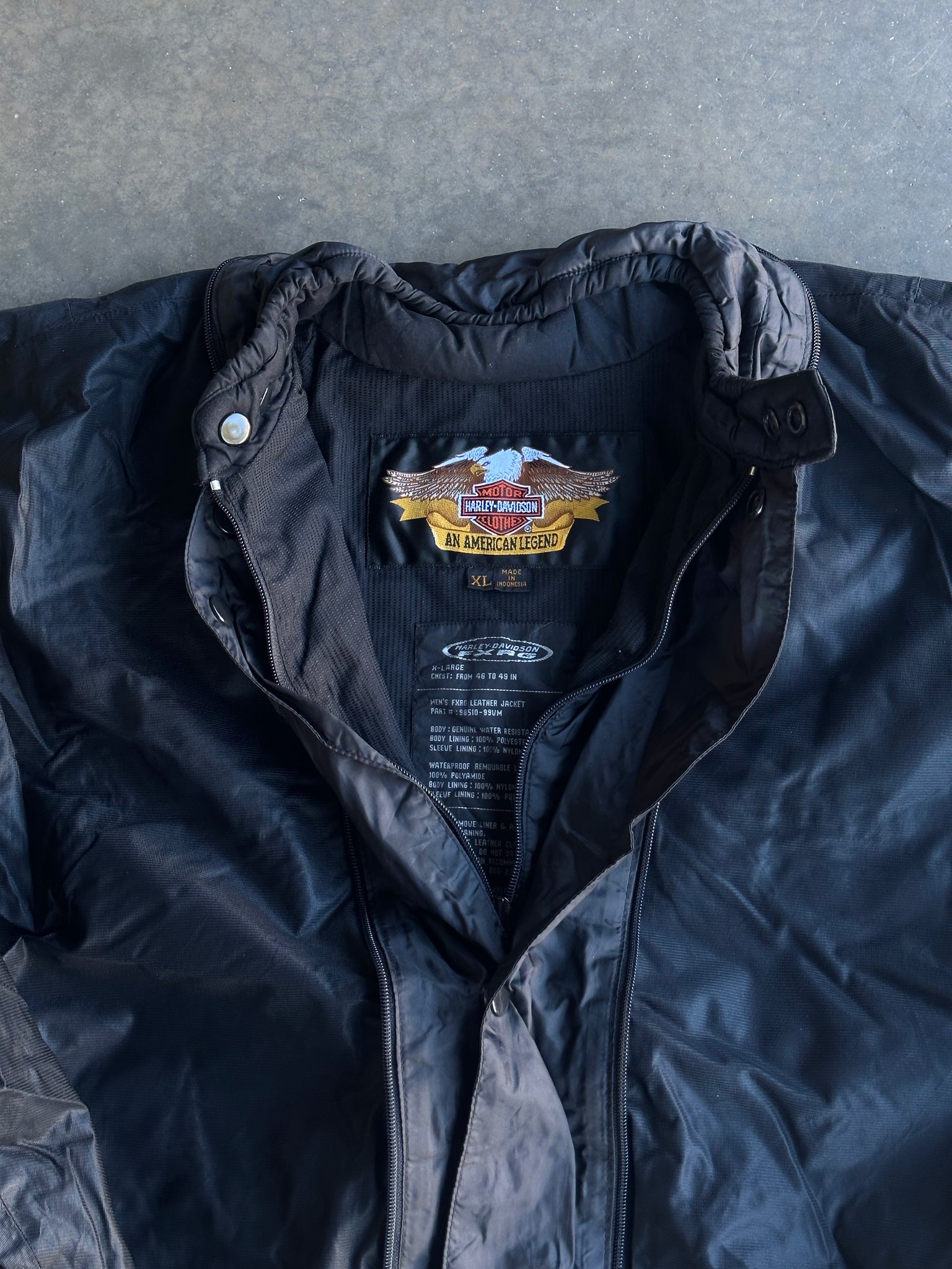 Vintage Harley Davidson Windbreaker XL