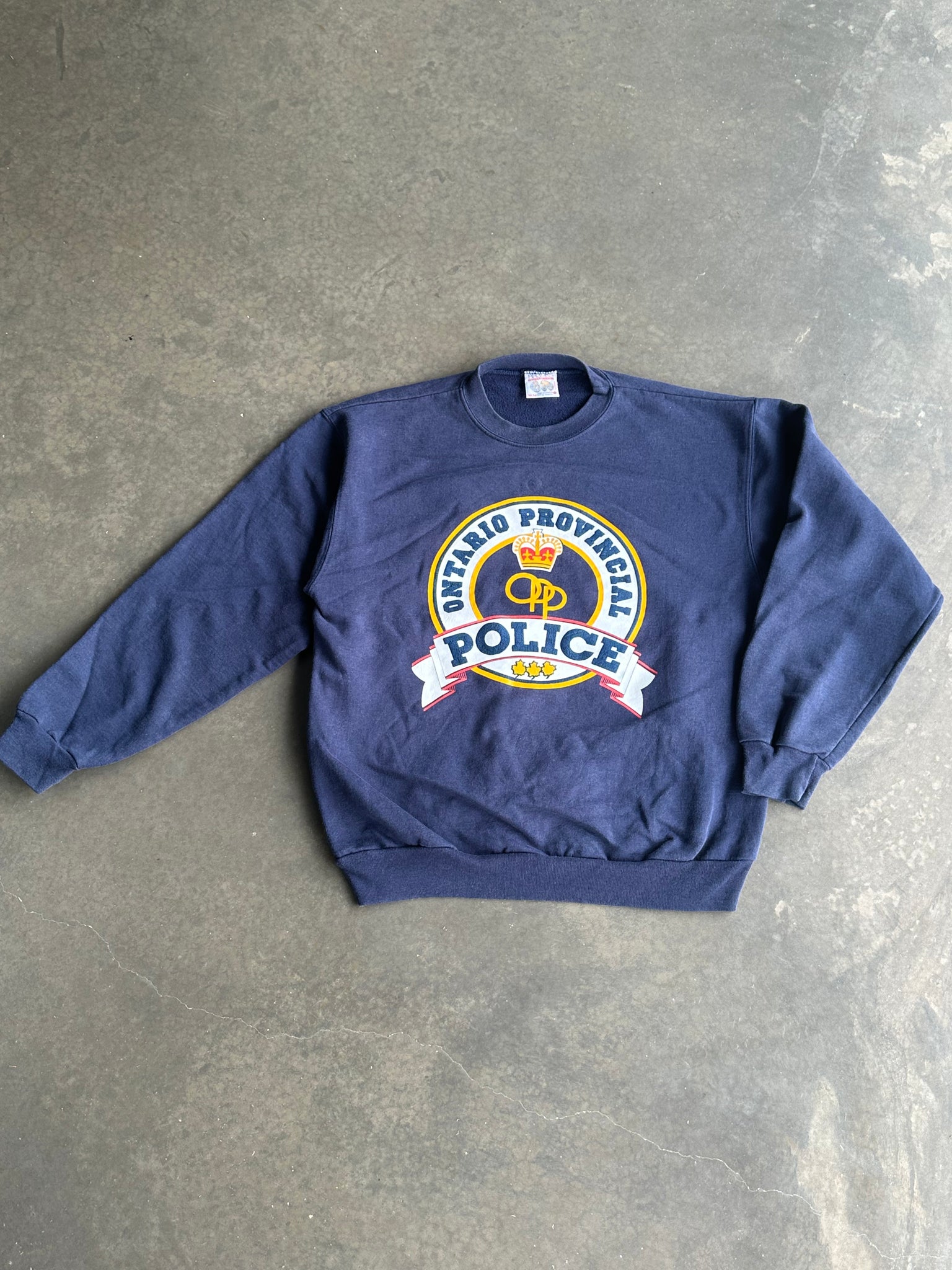 Vintage Ontario Police Sweater L