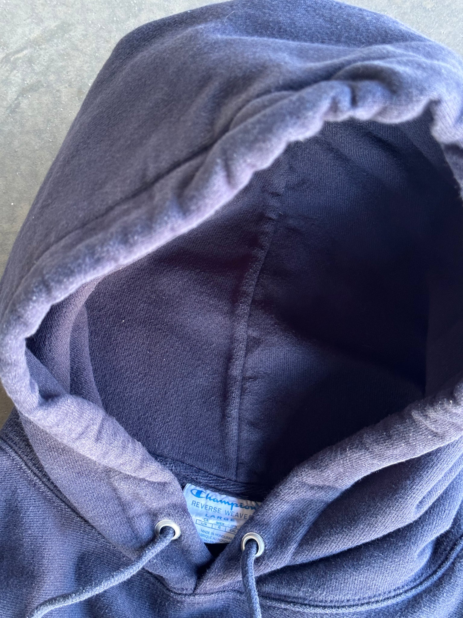 Vintage Champion Reverse Weave Hoodie L