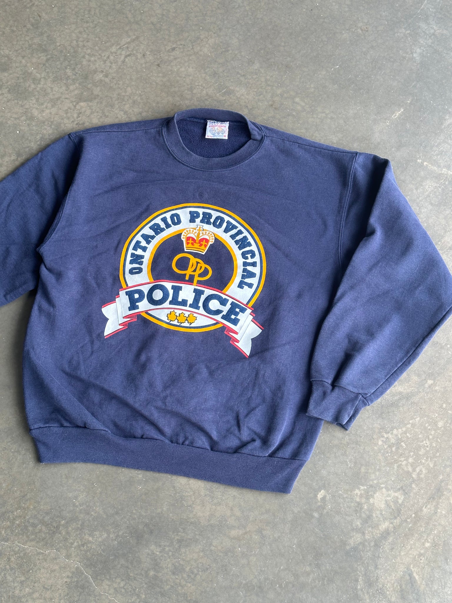 Vintage Ontario Police Sweater L