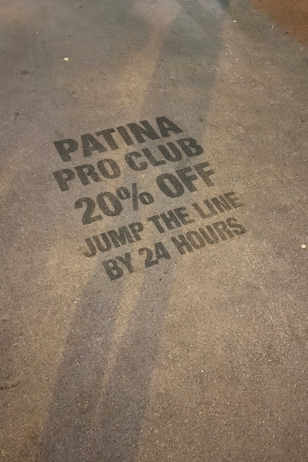 PATINA PRO CLUB (20% OFF)