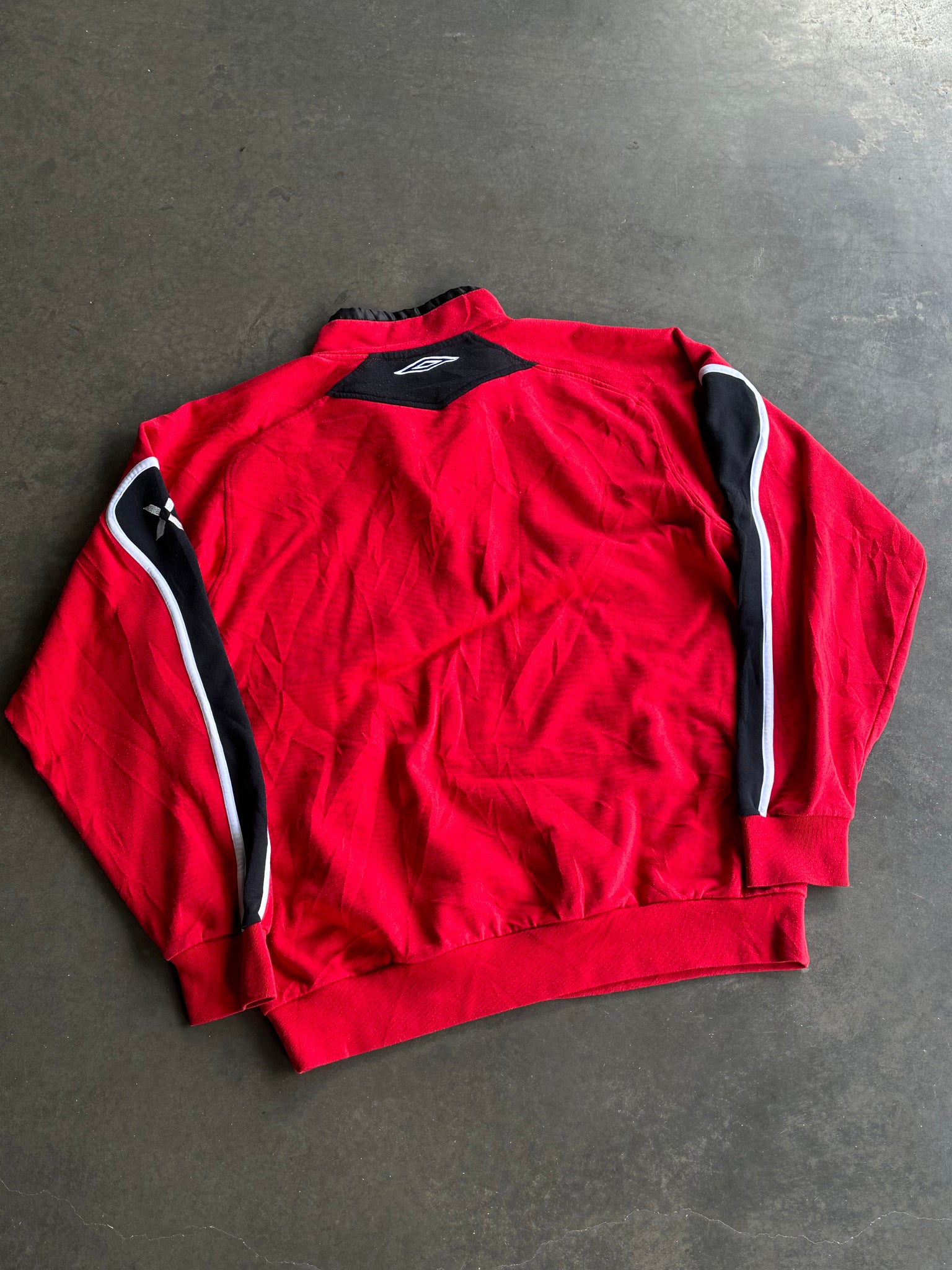 Vintage Umbro QZ Sweater L