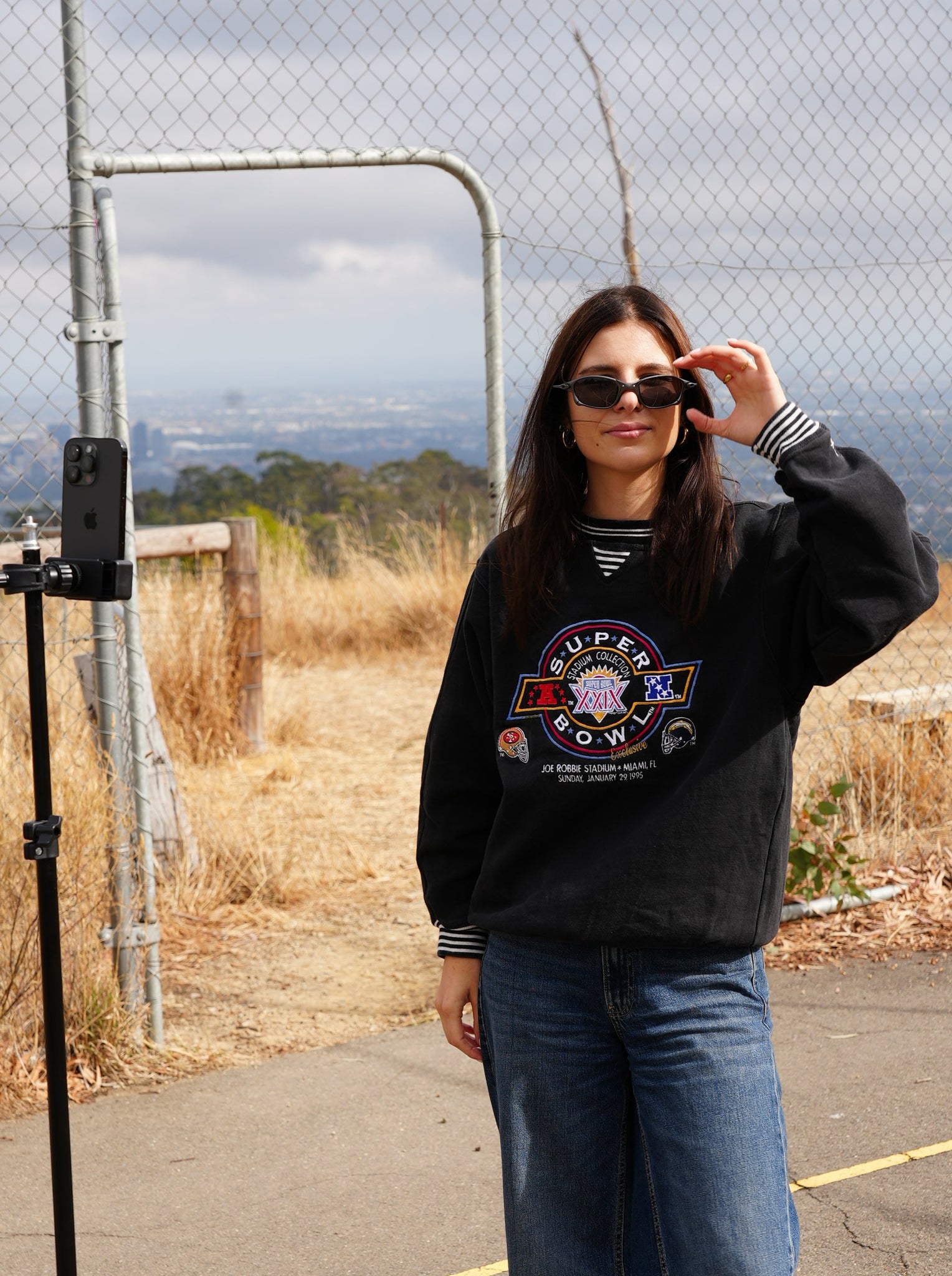 Vintage Super Bowl Sweater L