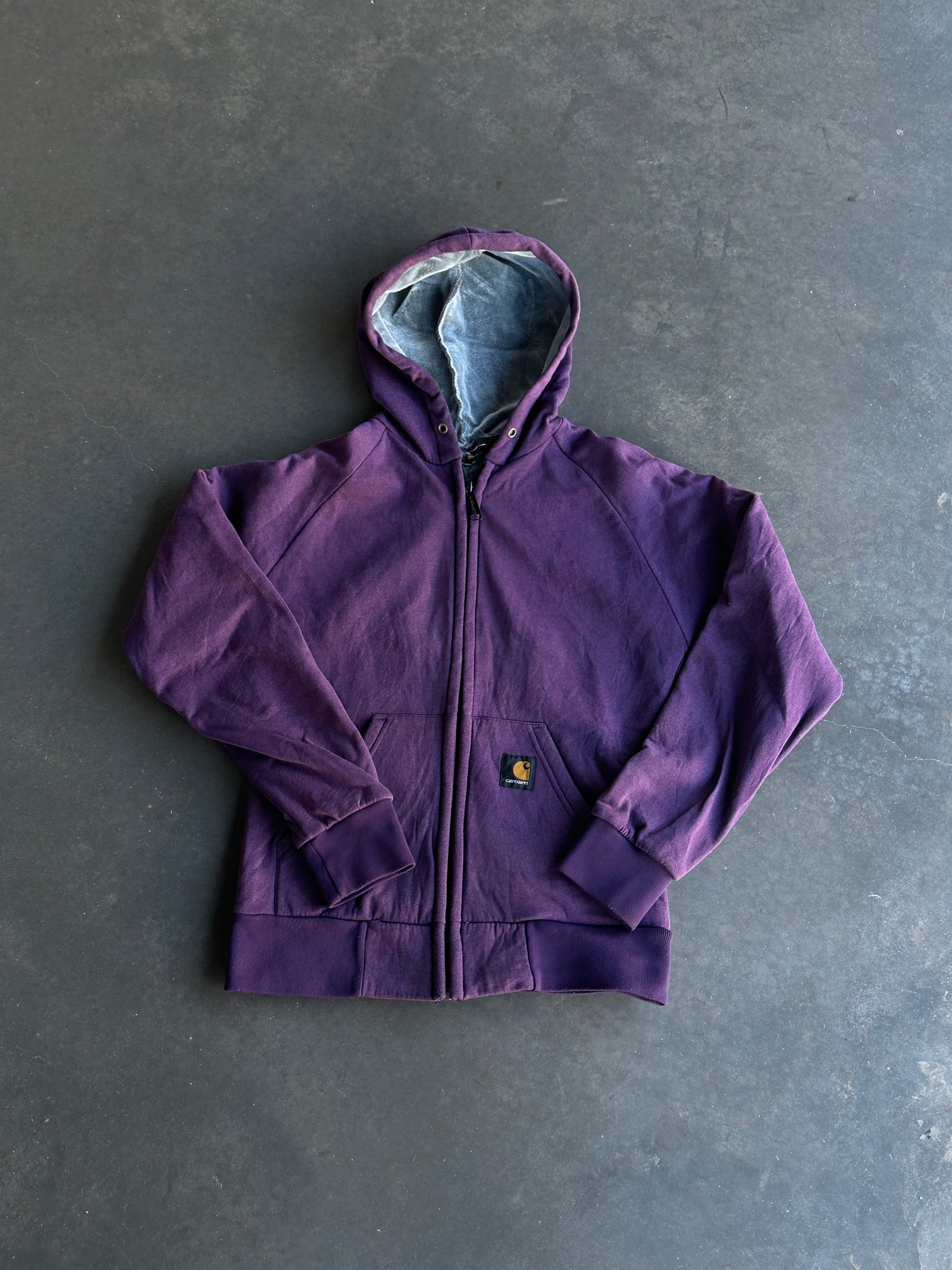 Vintage Carhartt Zip Up Hoodie S