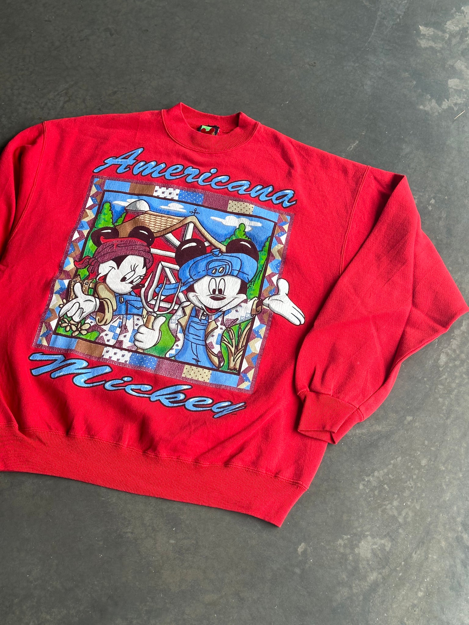 Vintage Mickey Sweater L