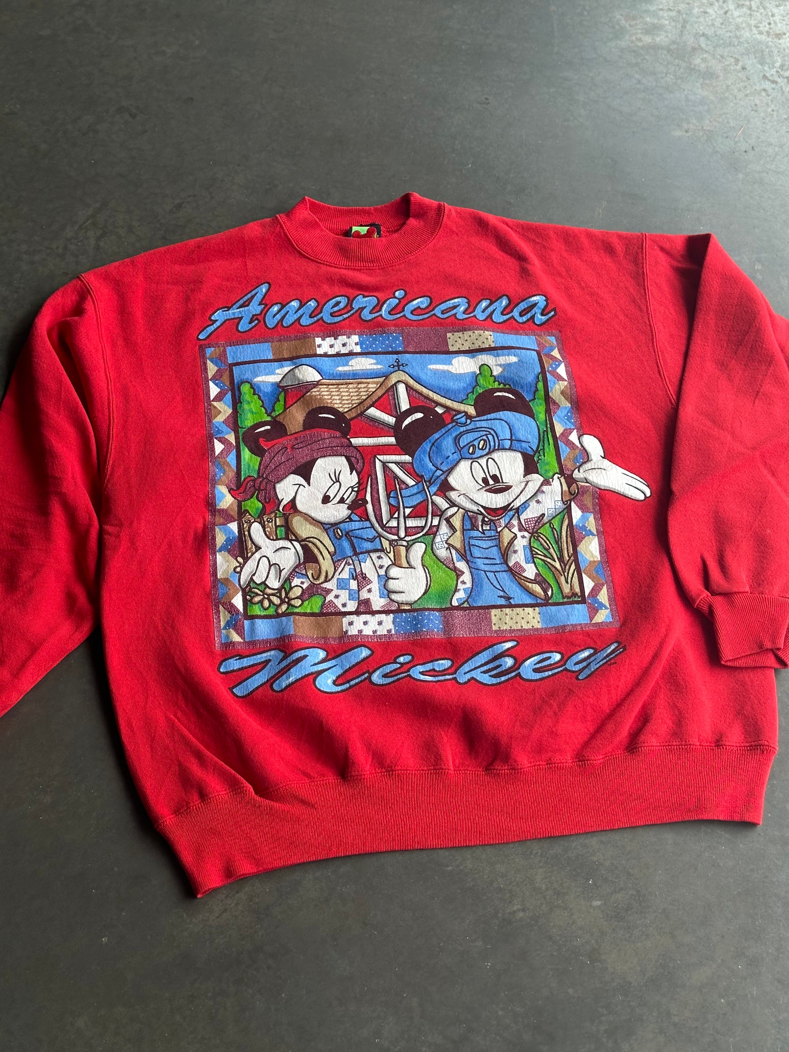 Vintage Mickey Sweater L