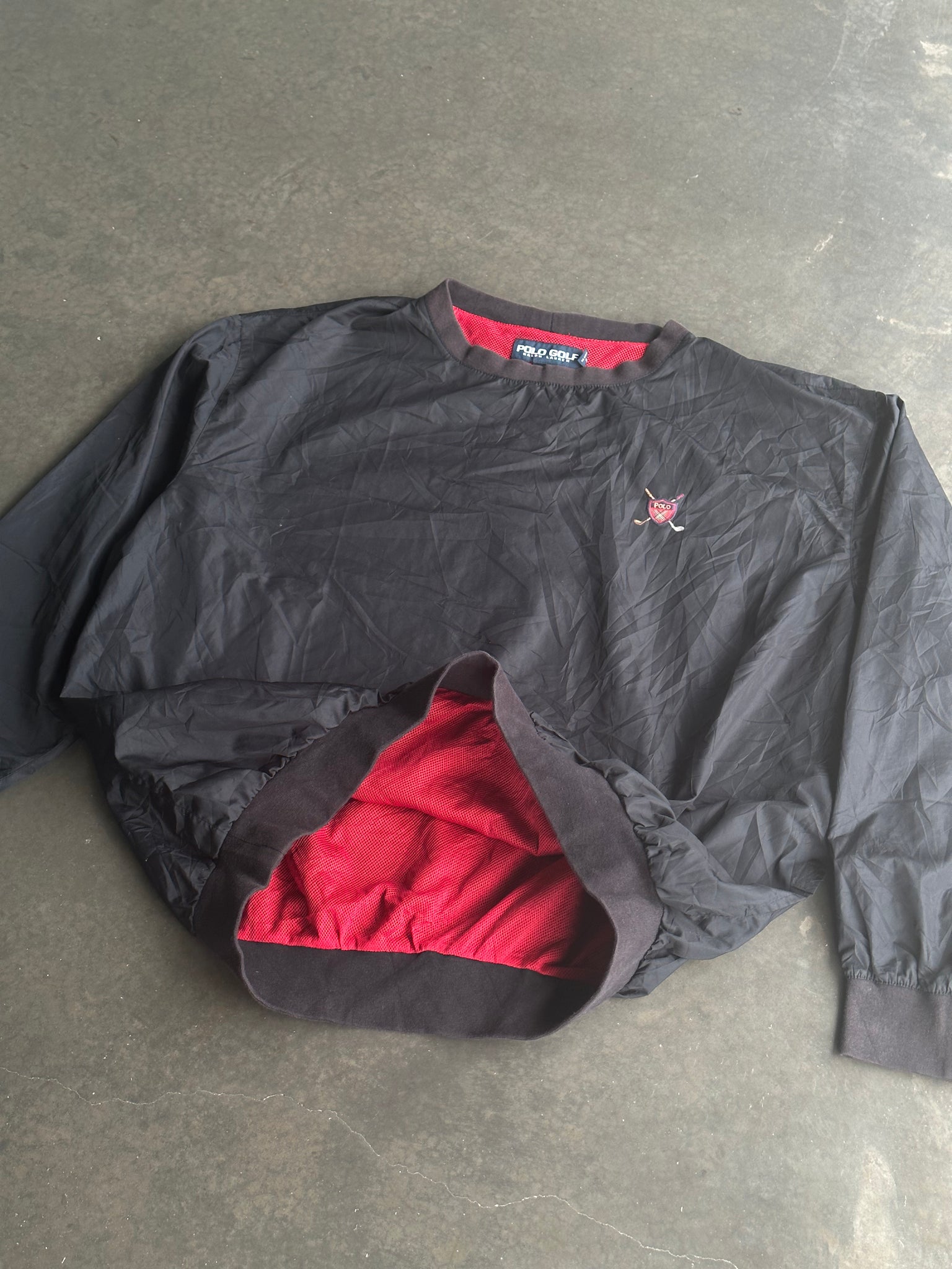 Vintage Polo Golf Windbreaker L