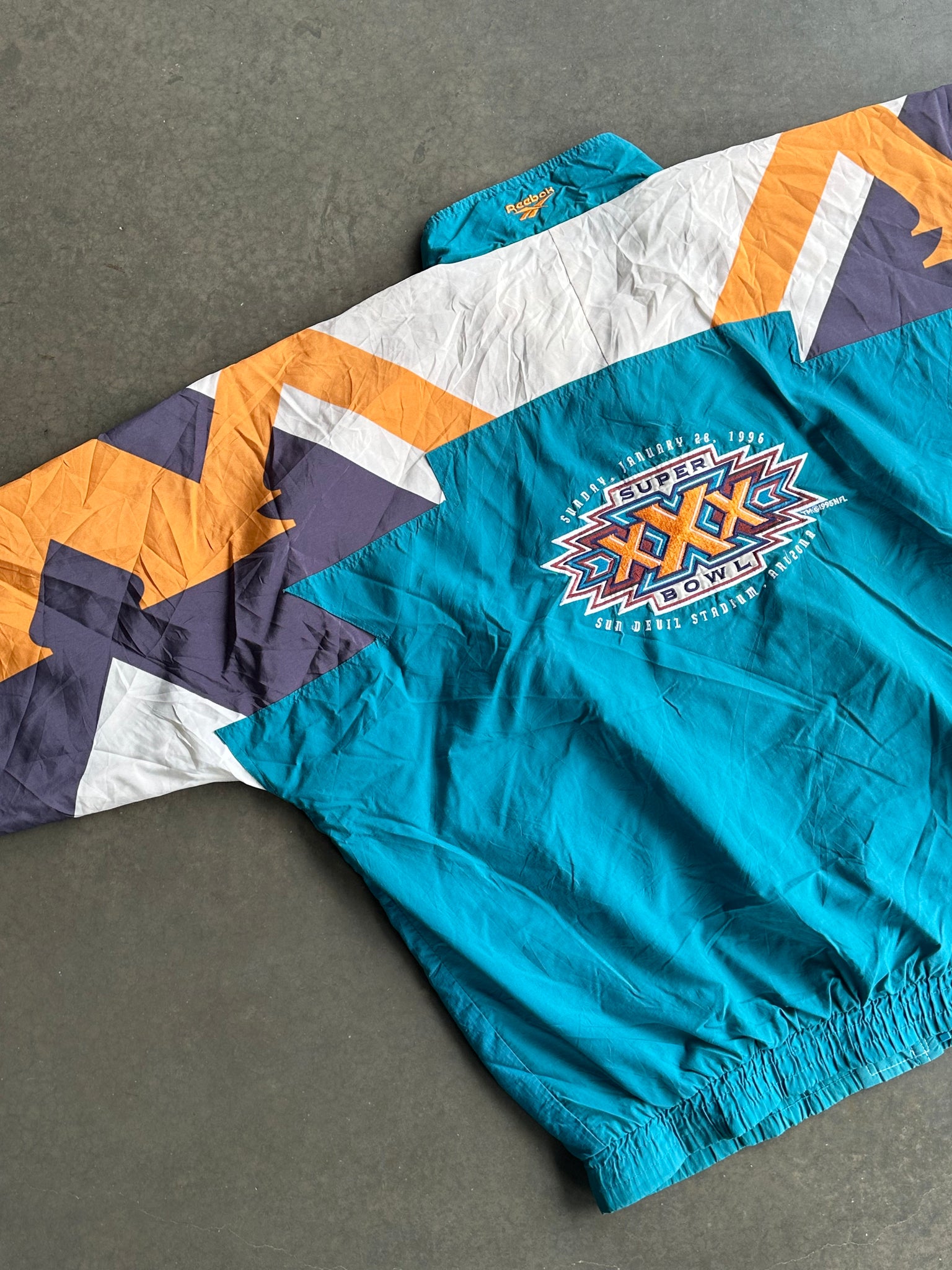 Vintage Reebok Superbowl Windbreaker XL