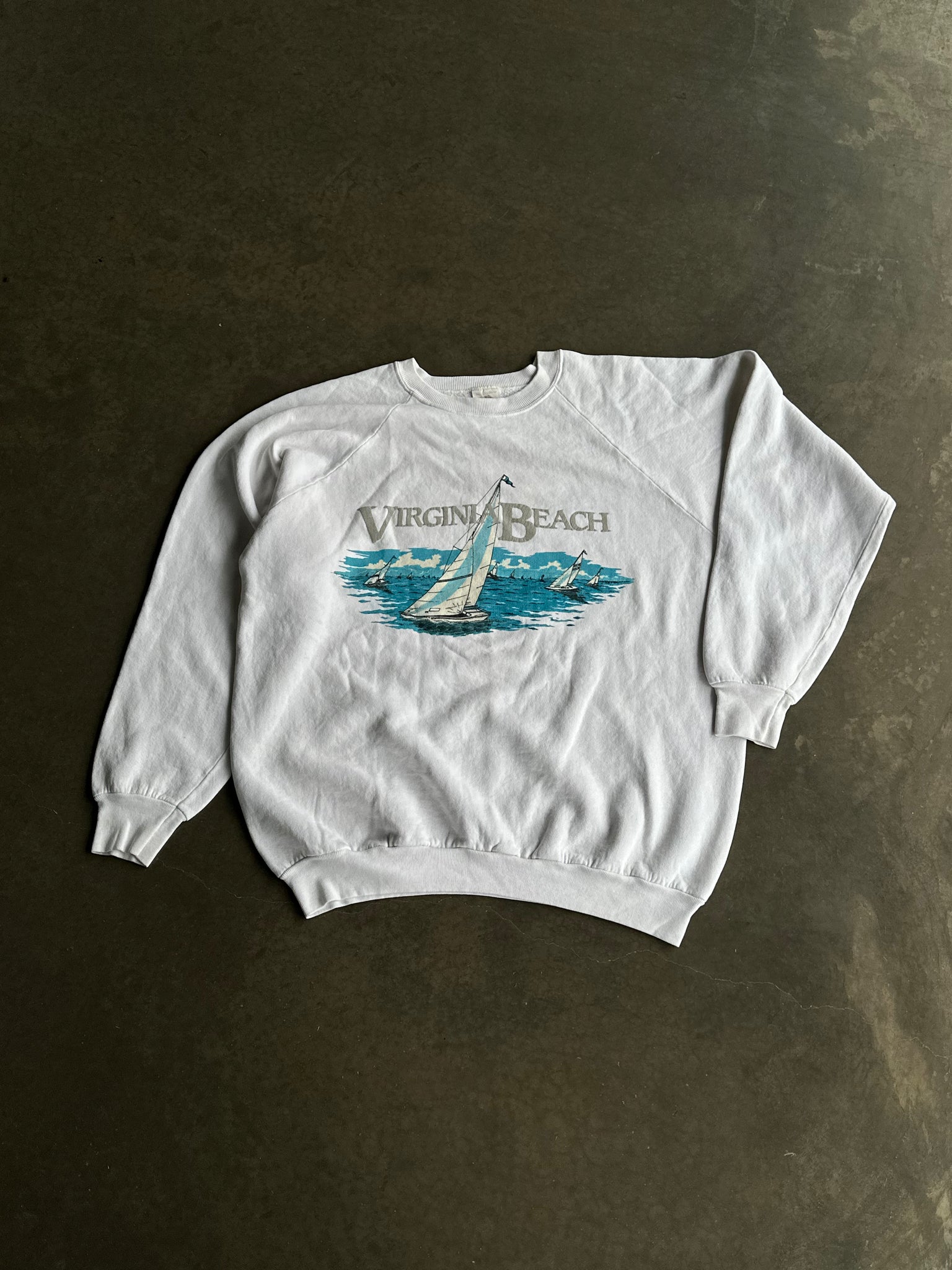 Vintage Virginia Beach Sweater L