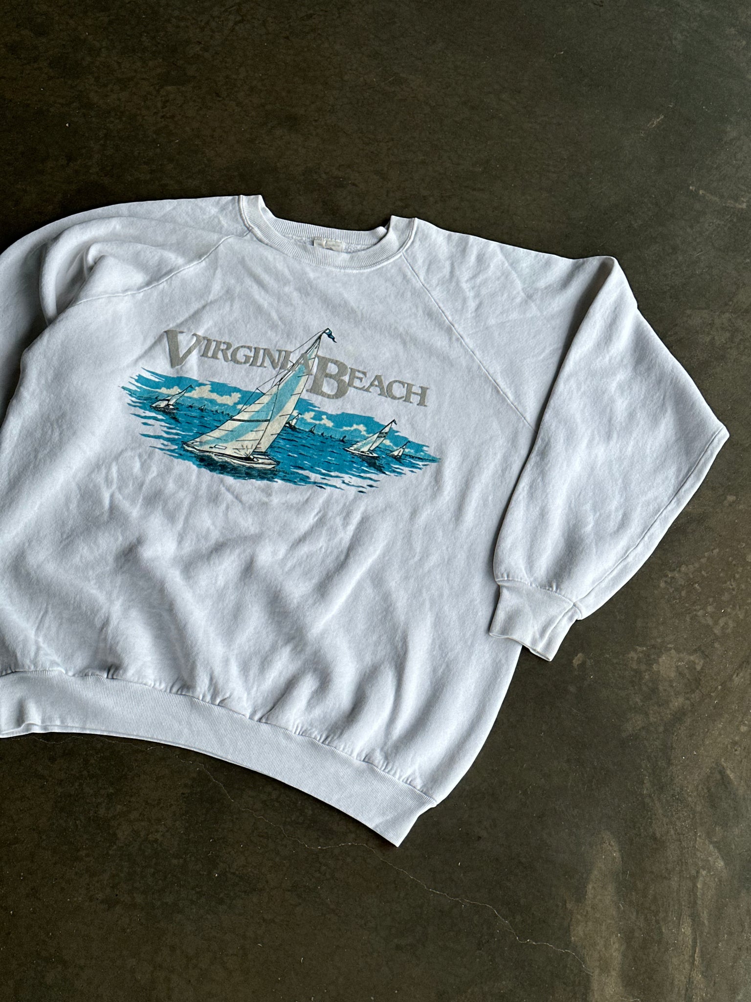 Vintage Virginia Beach Sweater L