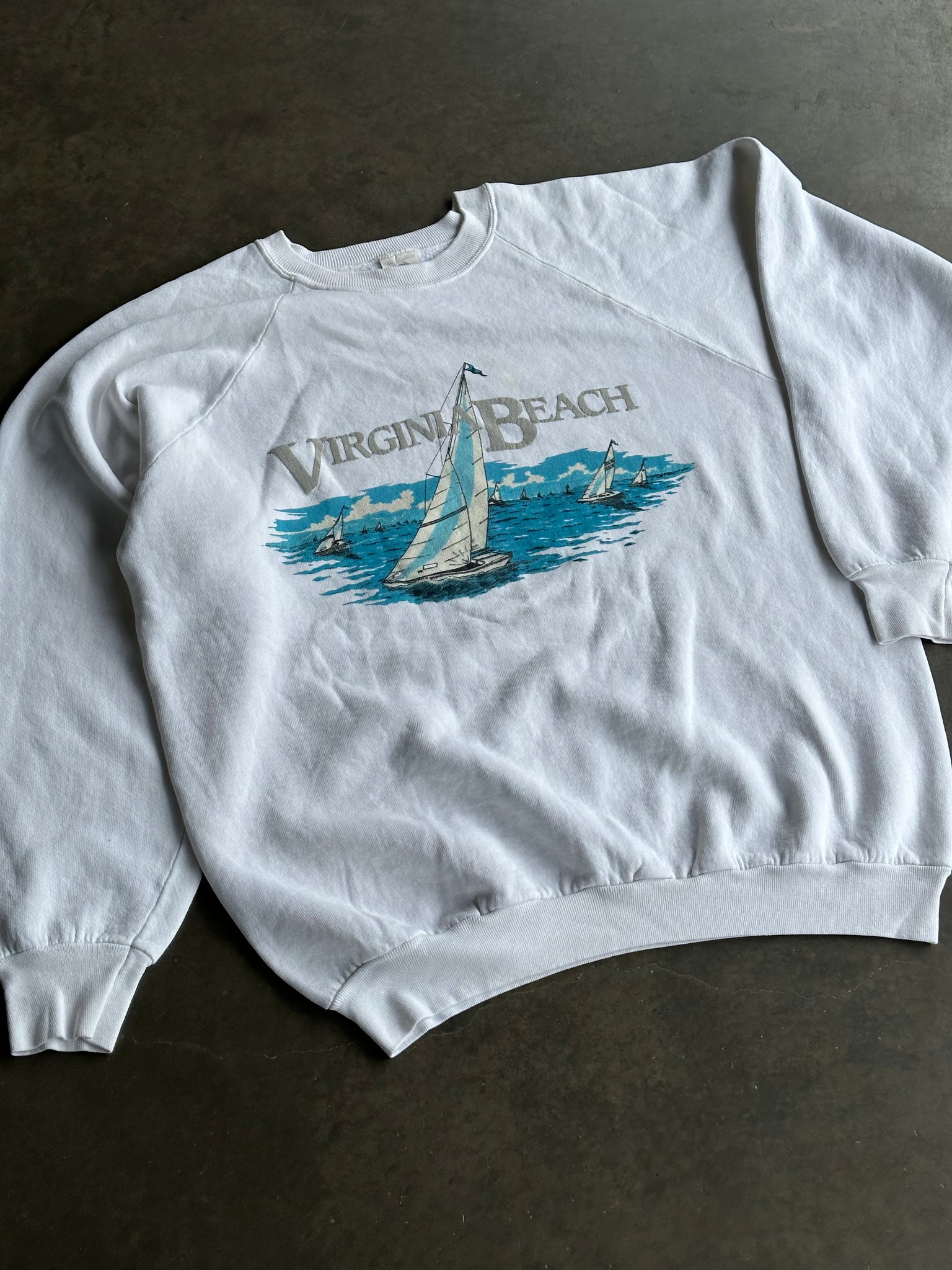 Vintage Virginia Beach Sweater L