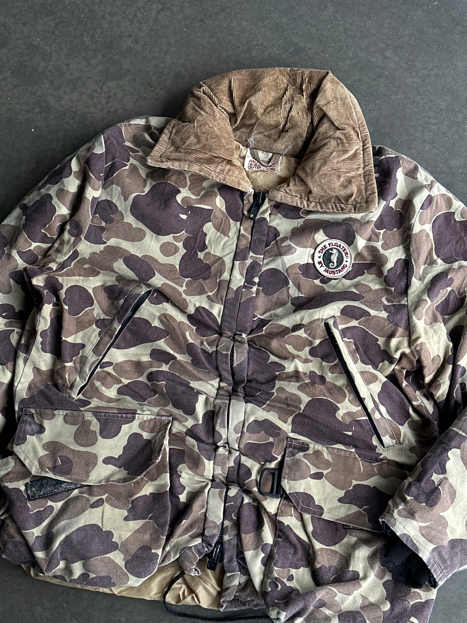 Vintage Camo The Floater Jacket L
