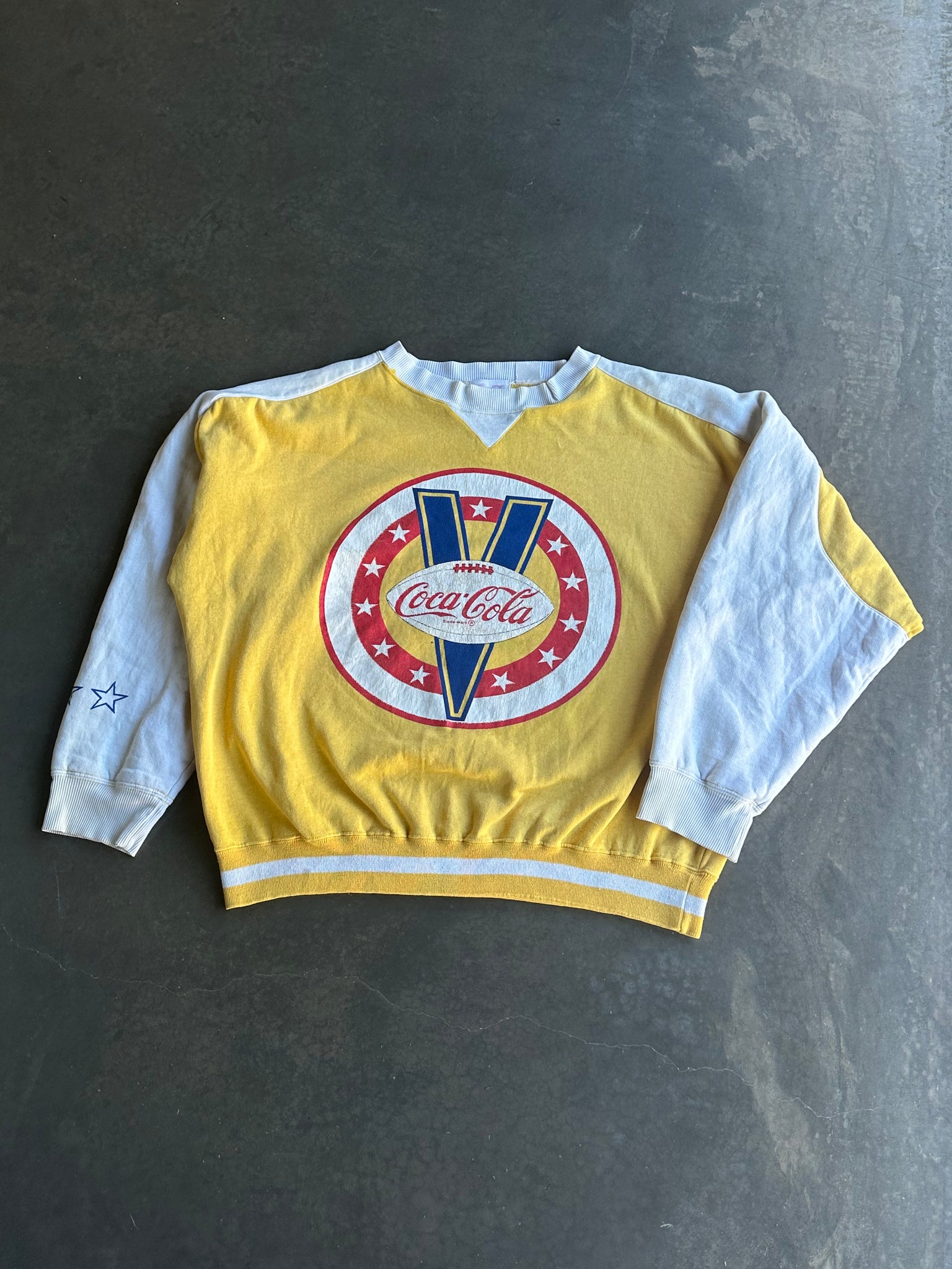 Vintage Coca Cola Faded Sweater L