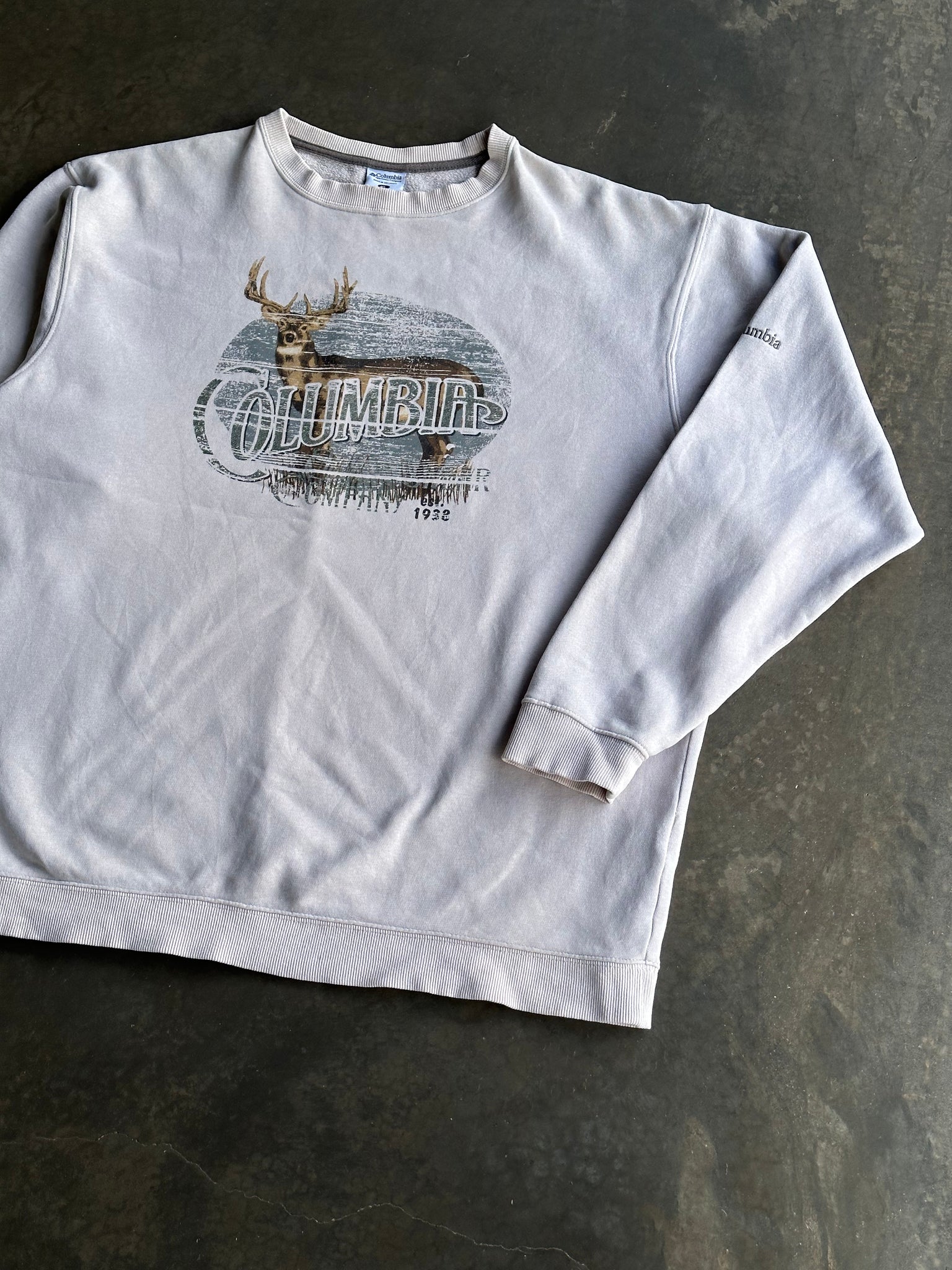 Vintage Columbia Deer Sweater XL