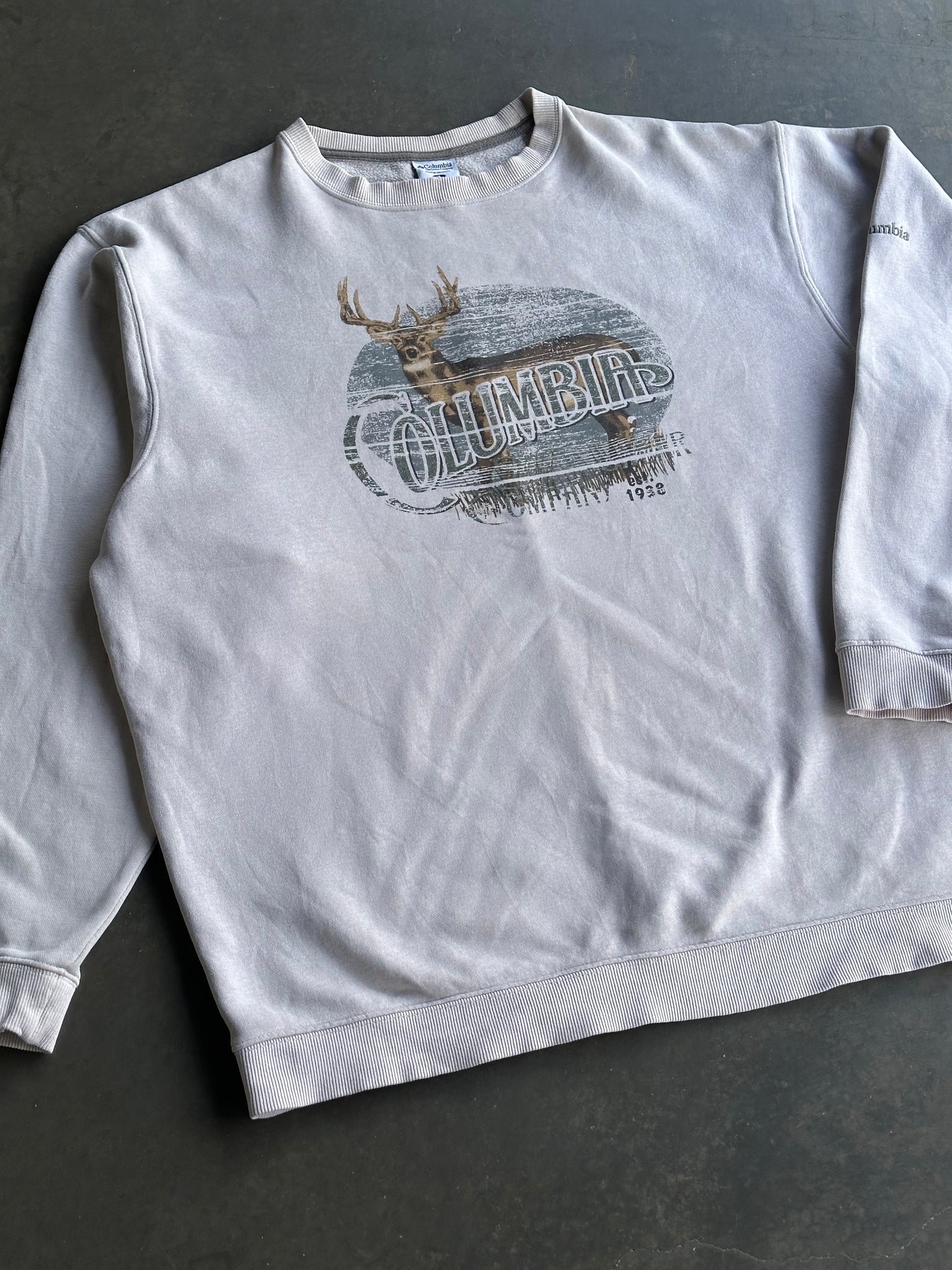 Vintage Columbia Deer Sweater XL